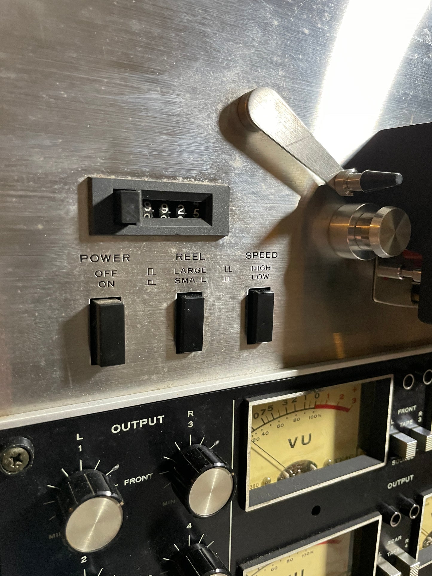 Vintage TEAC 3340S Pro-Serviced 4-Channel Simul-Sync Reel-To-Reel Quad Tape Deck Recorder Machine