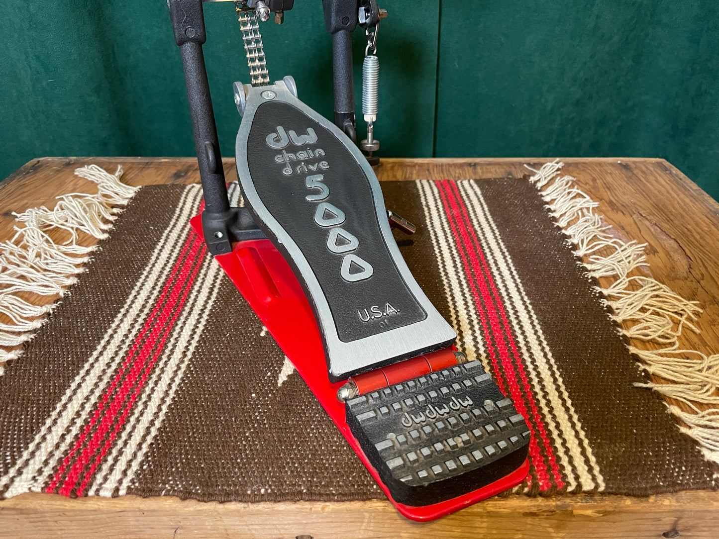 DW 5000 AD3 Double Chain Single Bass Drum Pedal DWCP5000AD3 Drum Workshop