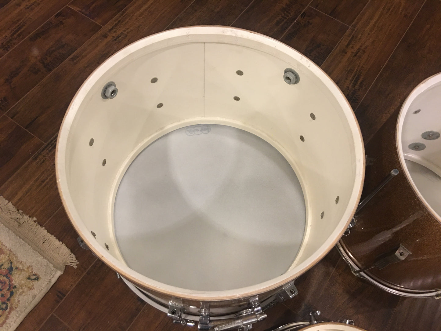 1965 Ludwig Club Date Drum Set w/ Pioneer Snare Champagne Sparkle