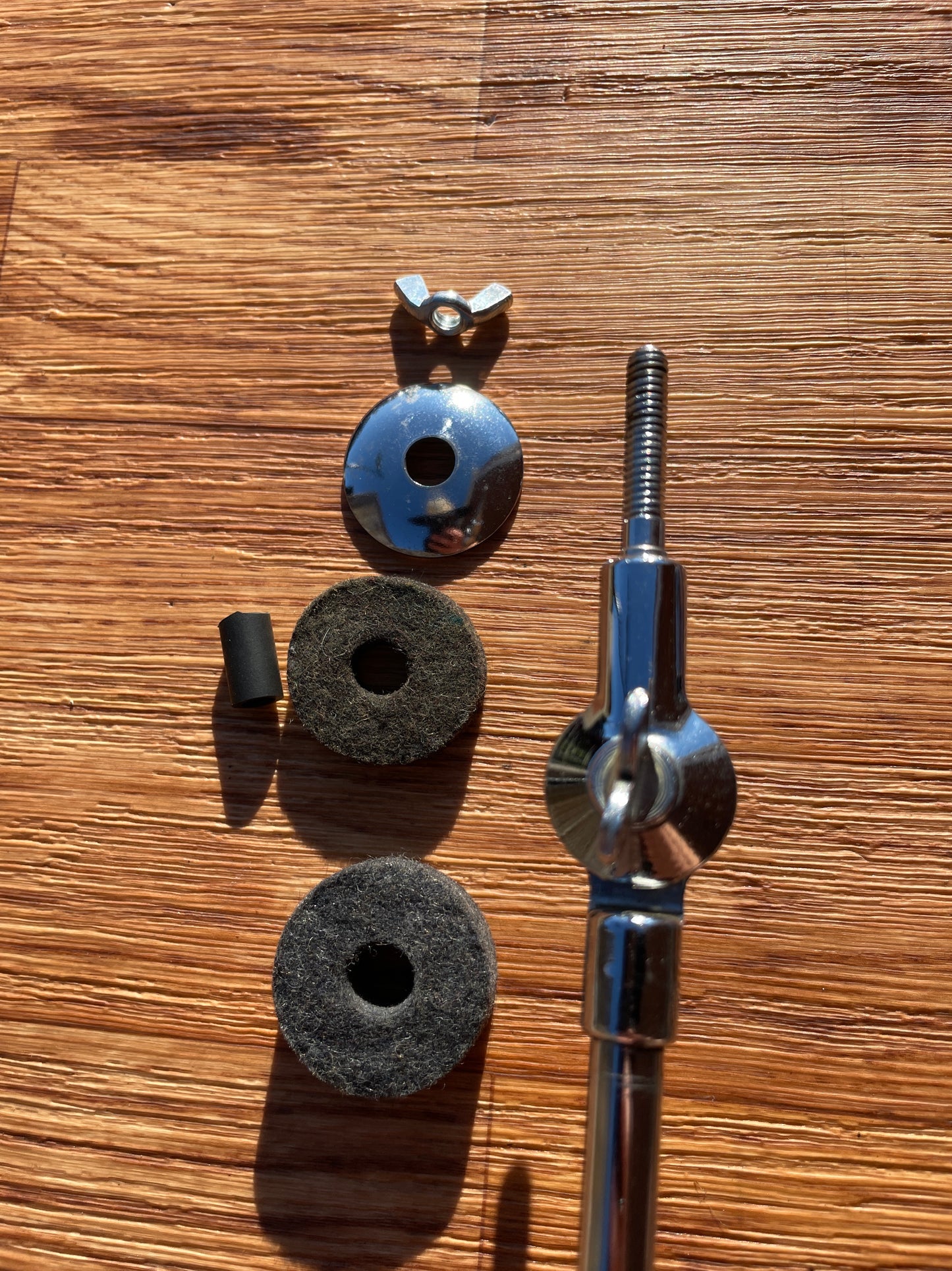 Early 1960s Ludwig No. 1400 Flat Base Straight Cymbal Stand