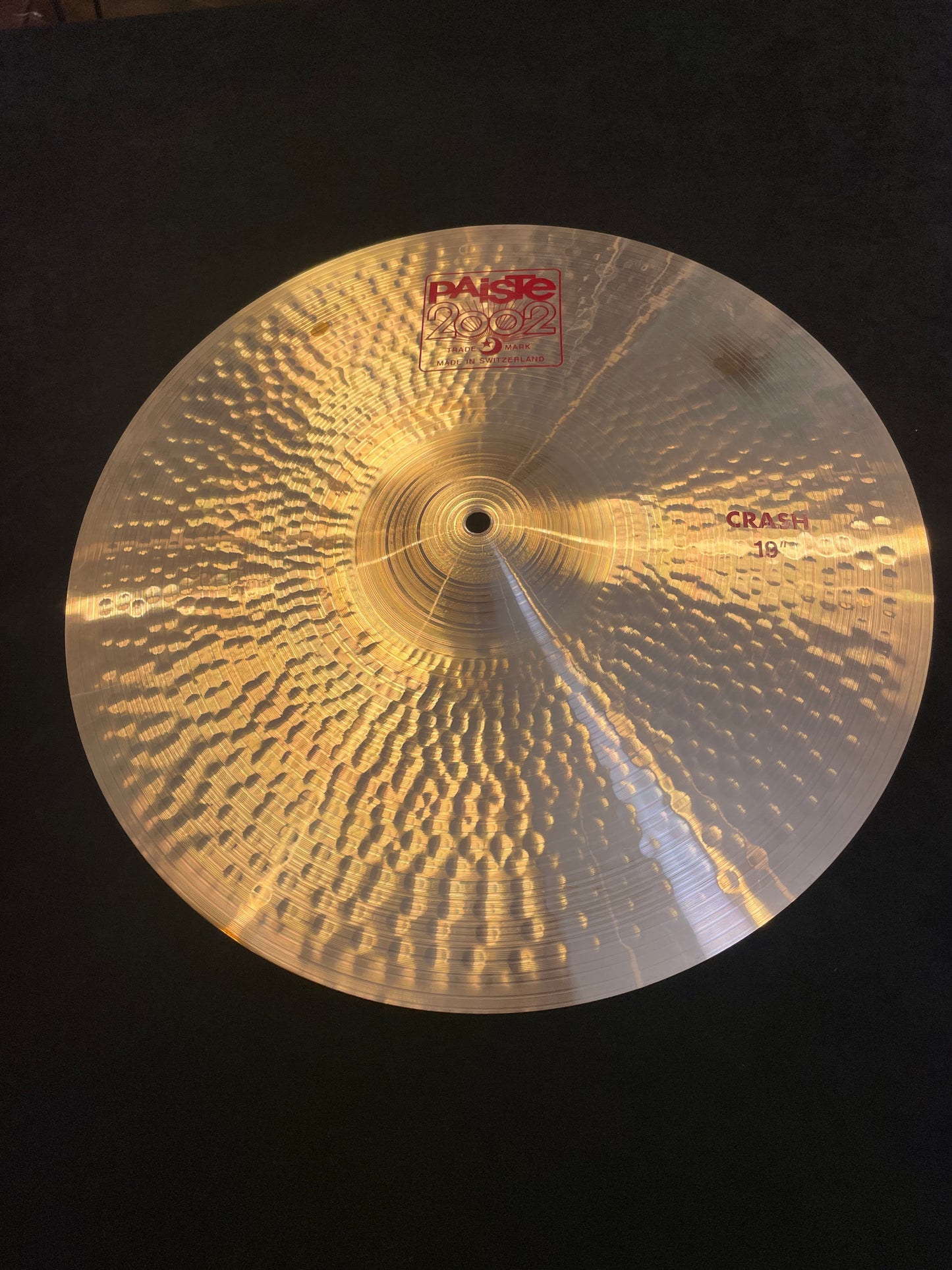 19" Paiste 2002 Crash Cymbal 1678g