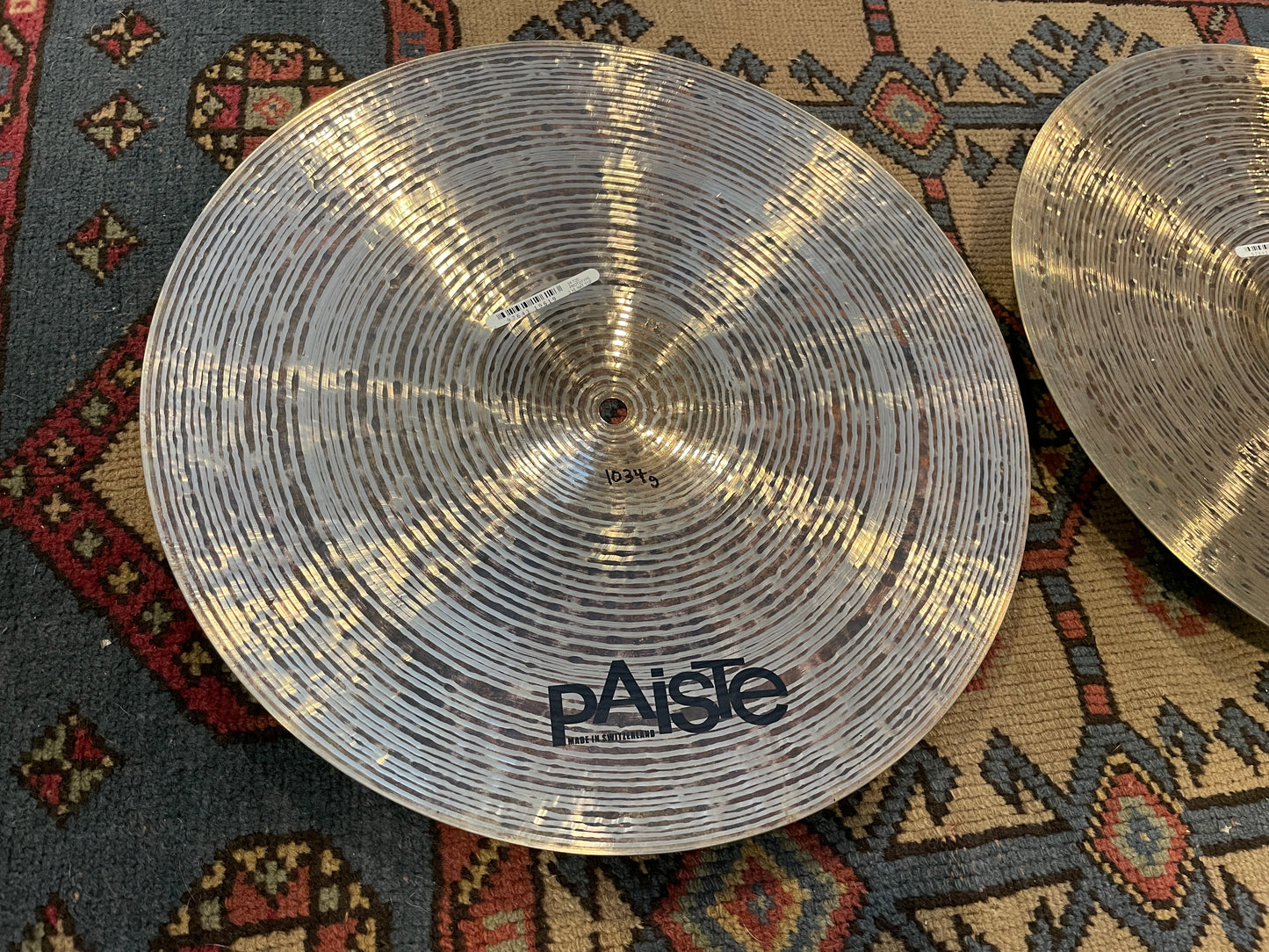 14" Paiste T20 Prototype Hi-Hat Cymbal Pair 1034g/1326g