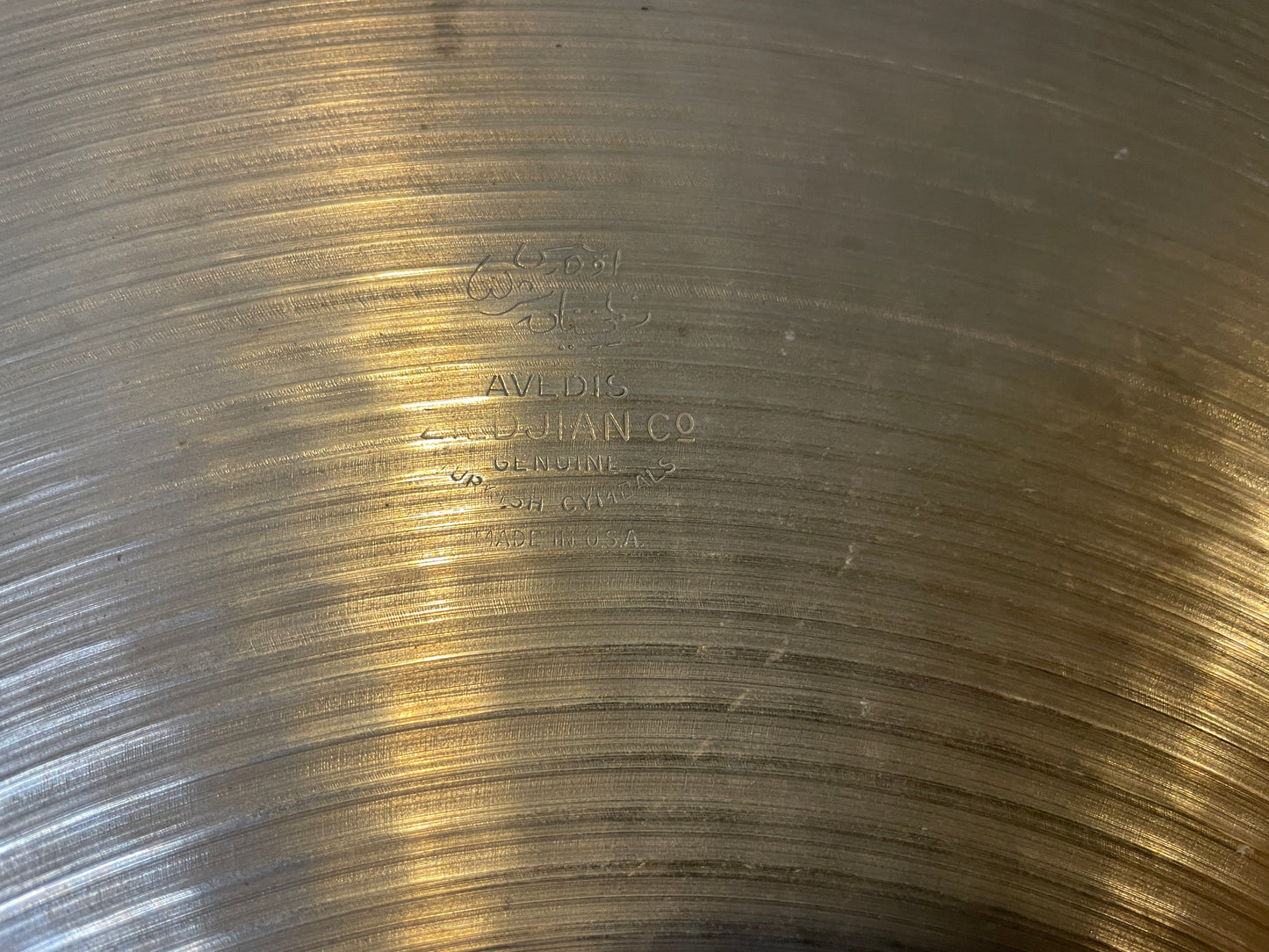 20" Zildjian A 1960s Ride Cymbal 1896g #721 *Video Demo*