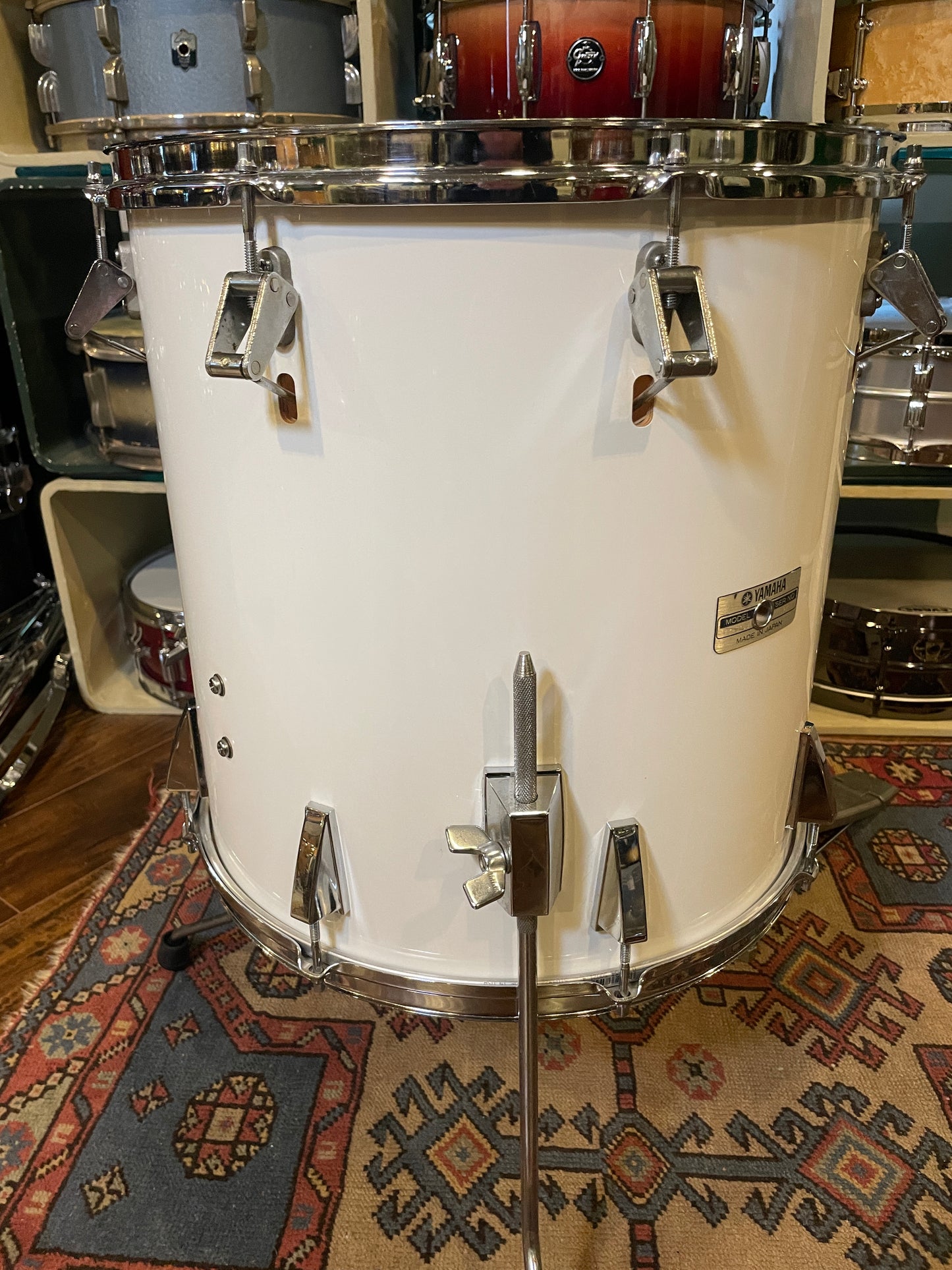 Rare 1980s Yamaha FT916-B Timpani Floor Tom 16X16 White