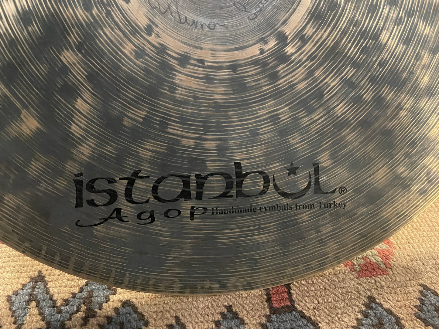 15" Istanbul Agop OM Hi-Hat Cymbal Pair 998g/1120g
