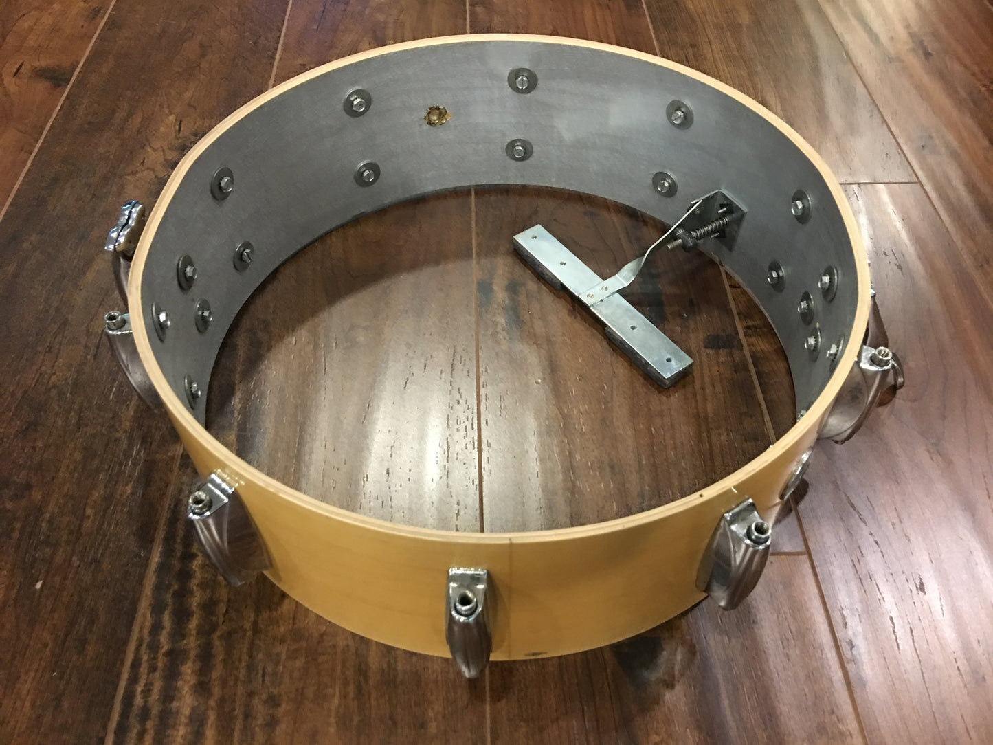Gretsch Stop Sign Badge Snare Drum Natural Players Snare