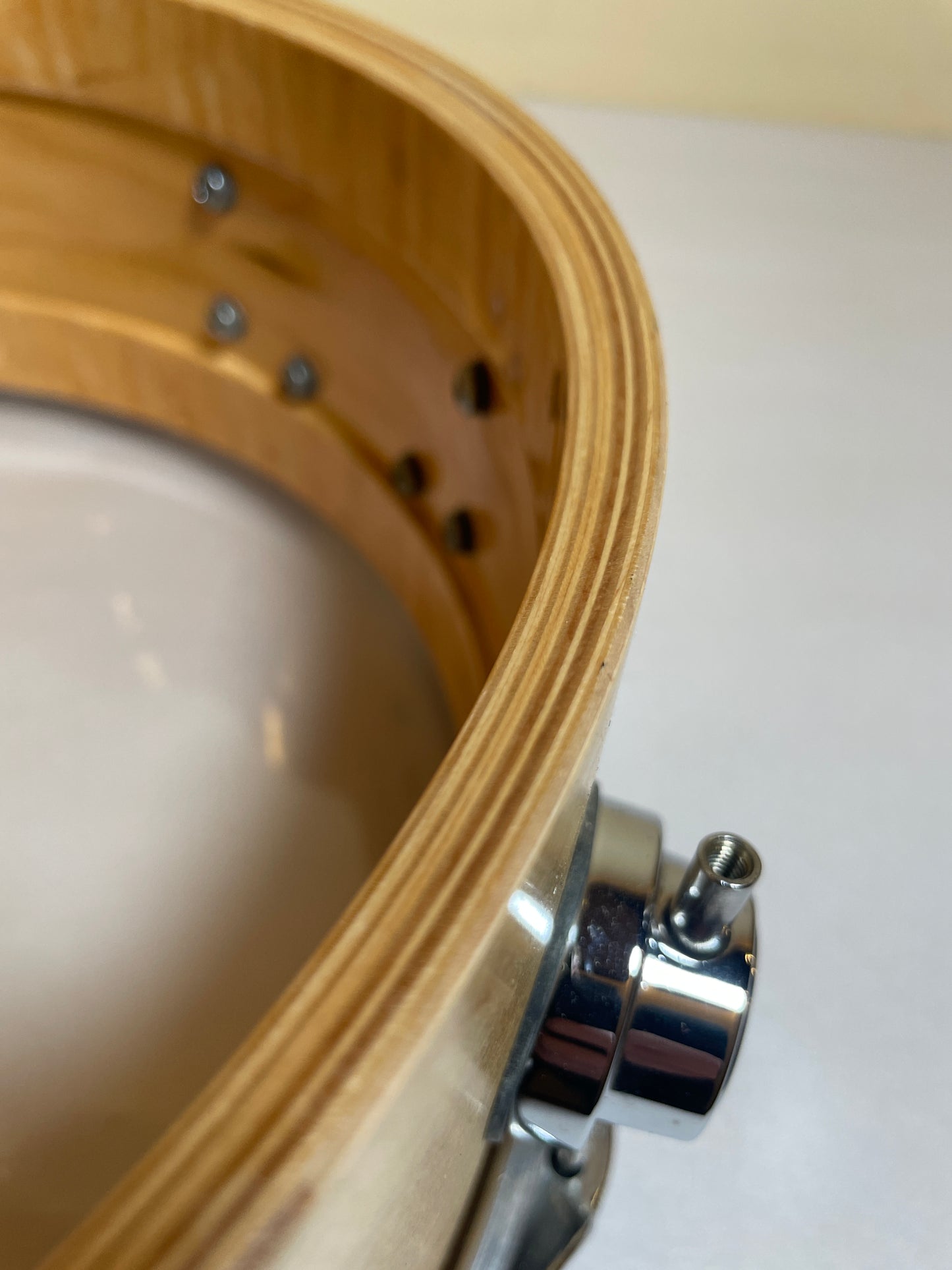 DW Collector's Series 5x14 Maple Snare Drum Natural Drum Workshop Ten & Six