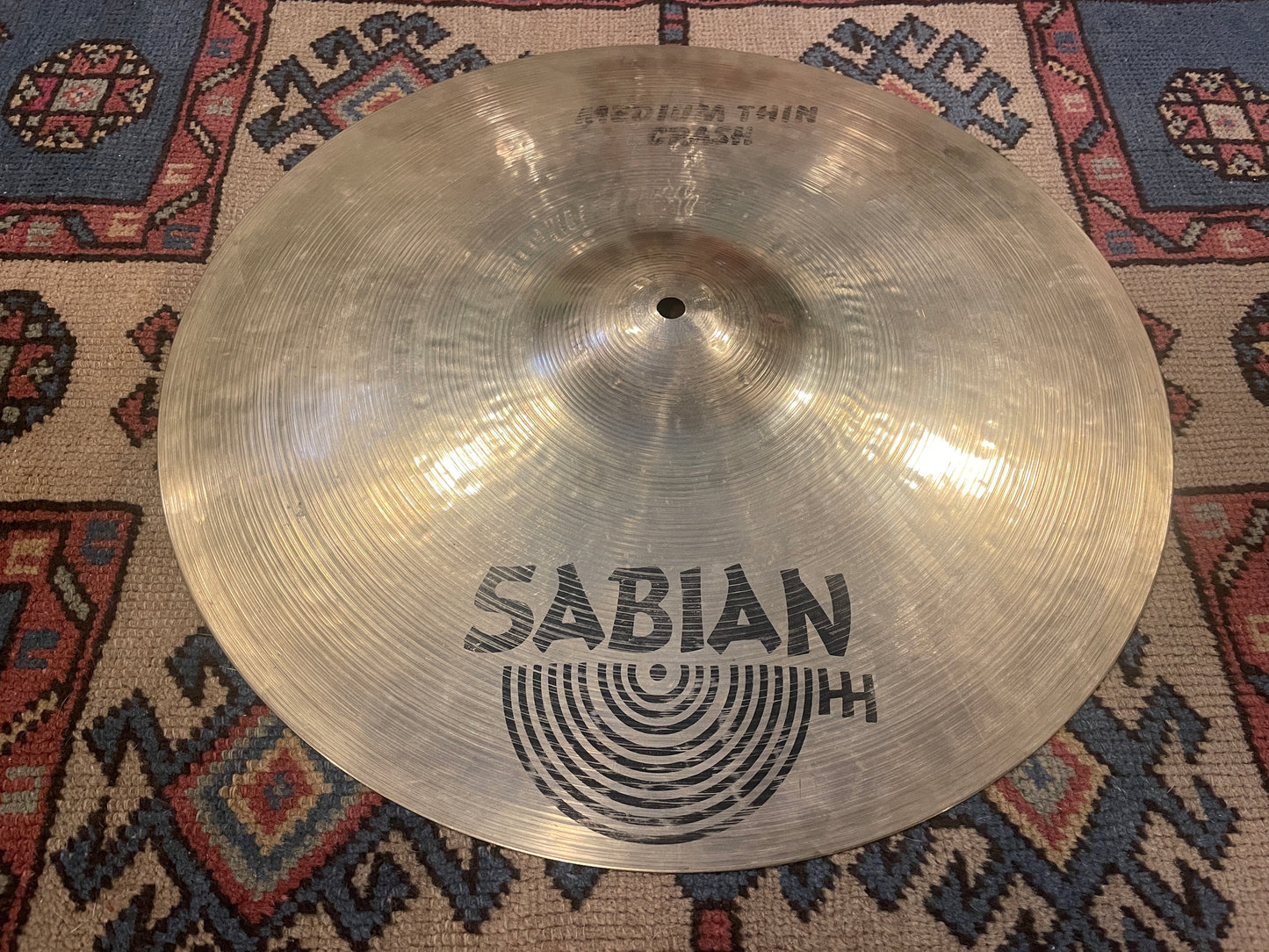 18" Sabian HH 1980s Medium Thin Crash Cymbal 1540g