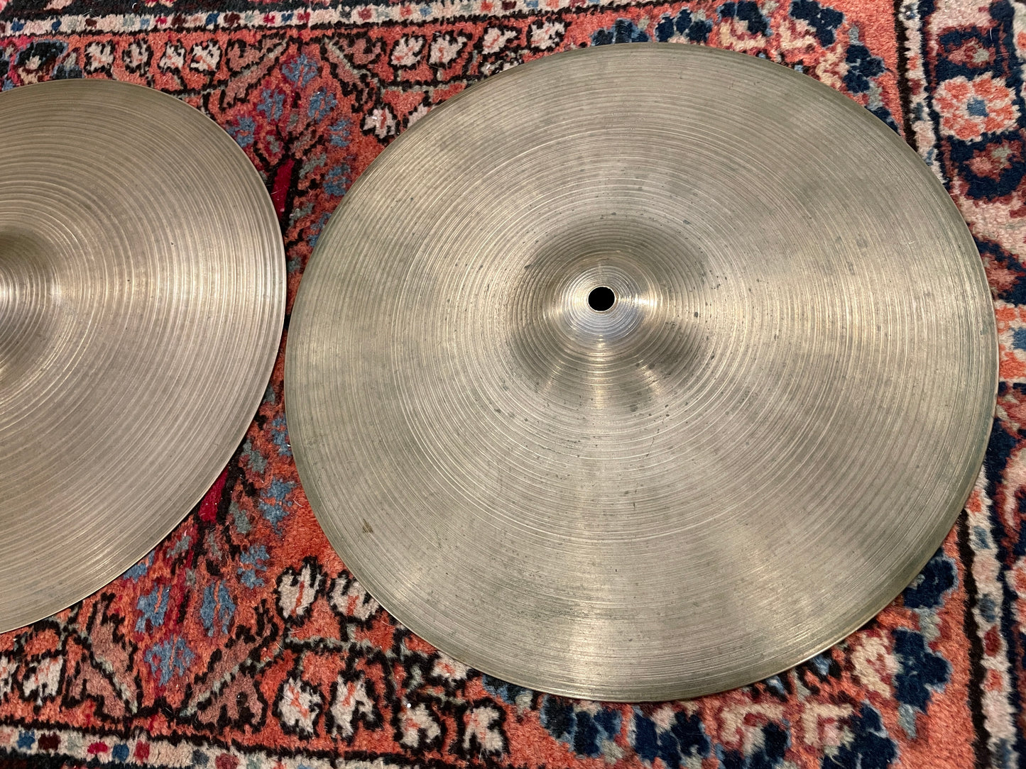 14" Zildjian A 1960s Hi-Hat Cymbal Pair 1126g/1462g #733