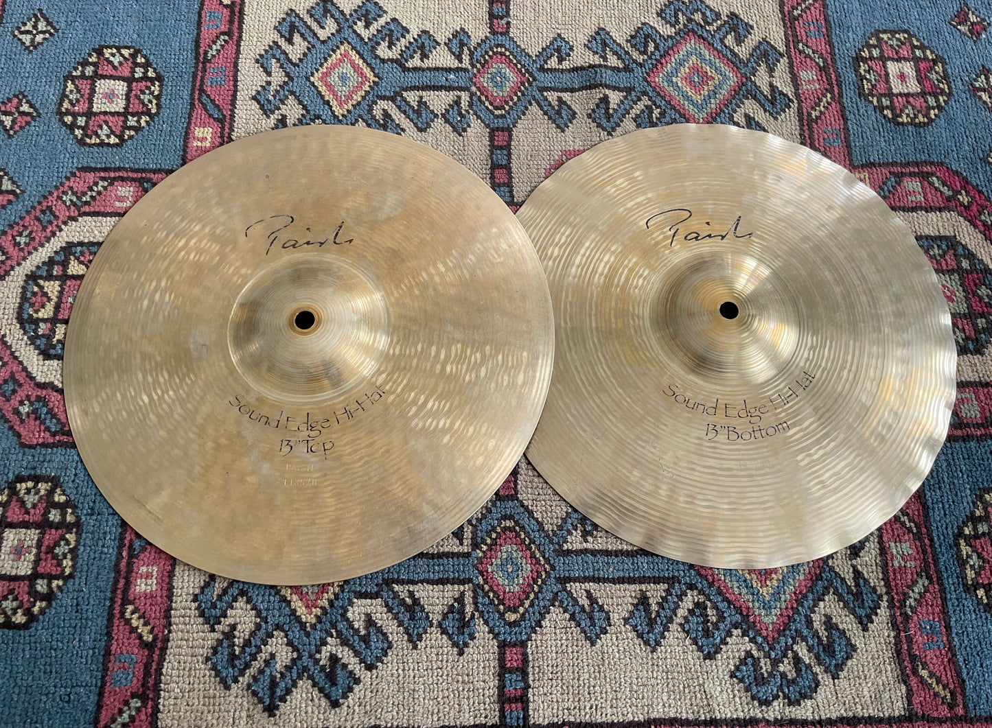 13" Paiste Sound Edge Hi-Hat Cymbal Pair 876g/928g