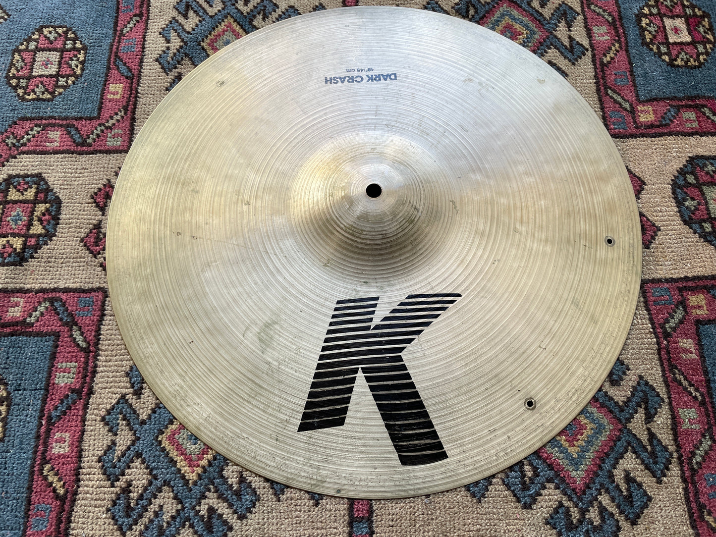18" Zildjian K Dark Crash Cymbal IAK 1650g *Video Demo*