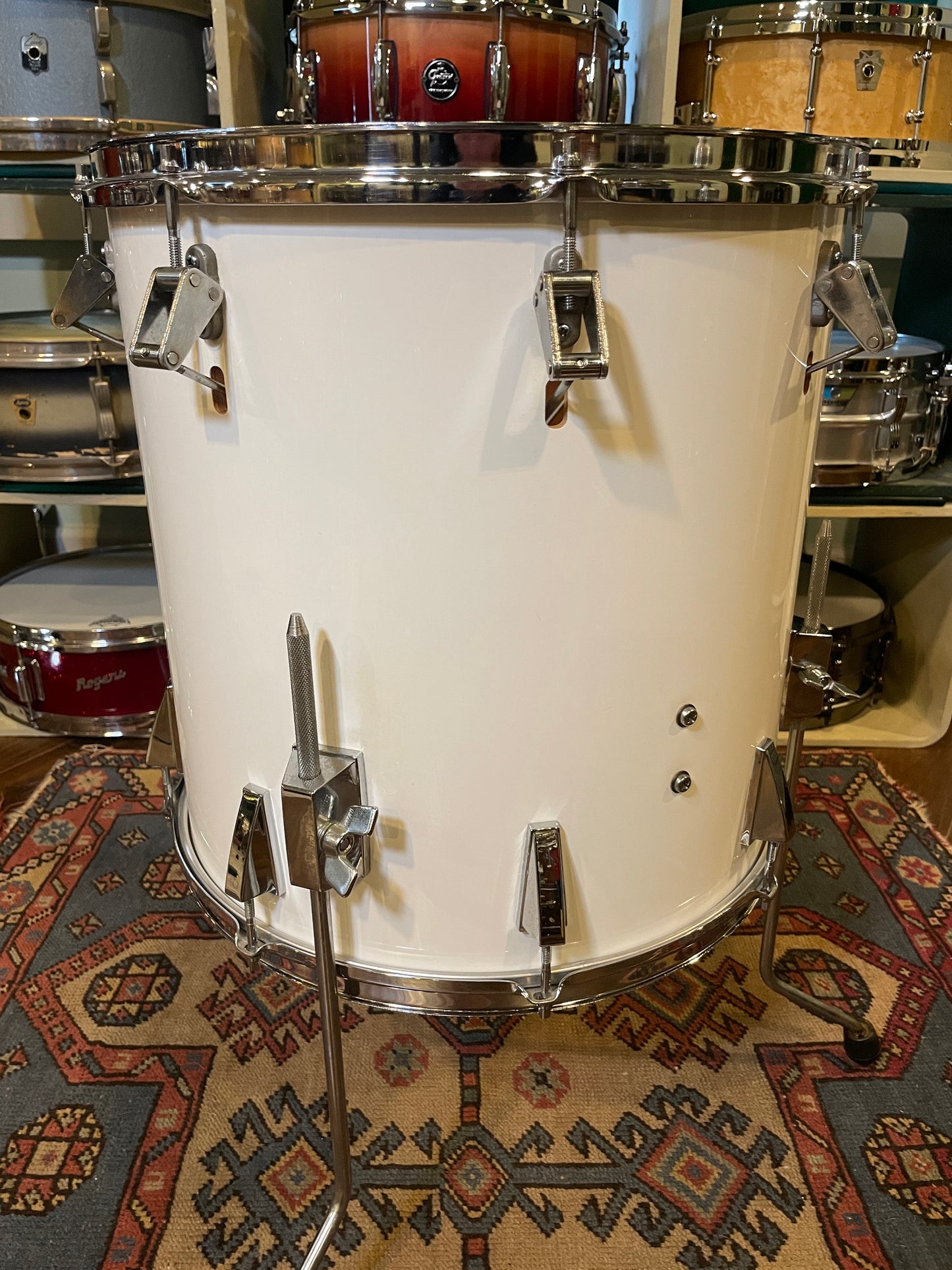 Rare 1980s Yamaha FT916-B Timpani Floor Tom 16X16 White