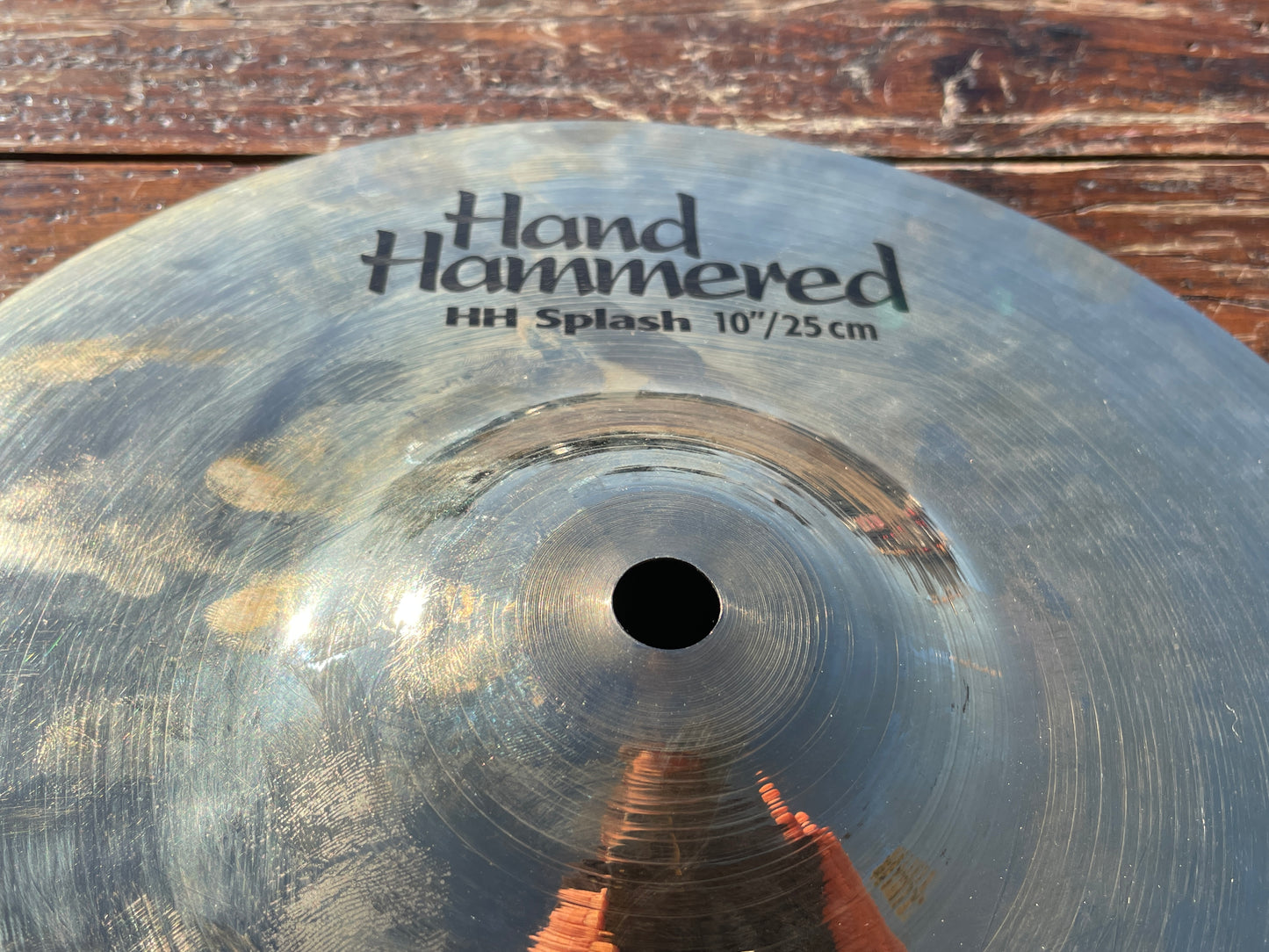 10" Sabian Hand Hammered HH Splash Cymbal Brilliant 256g 11005B