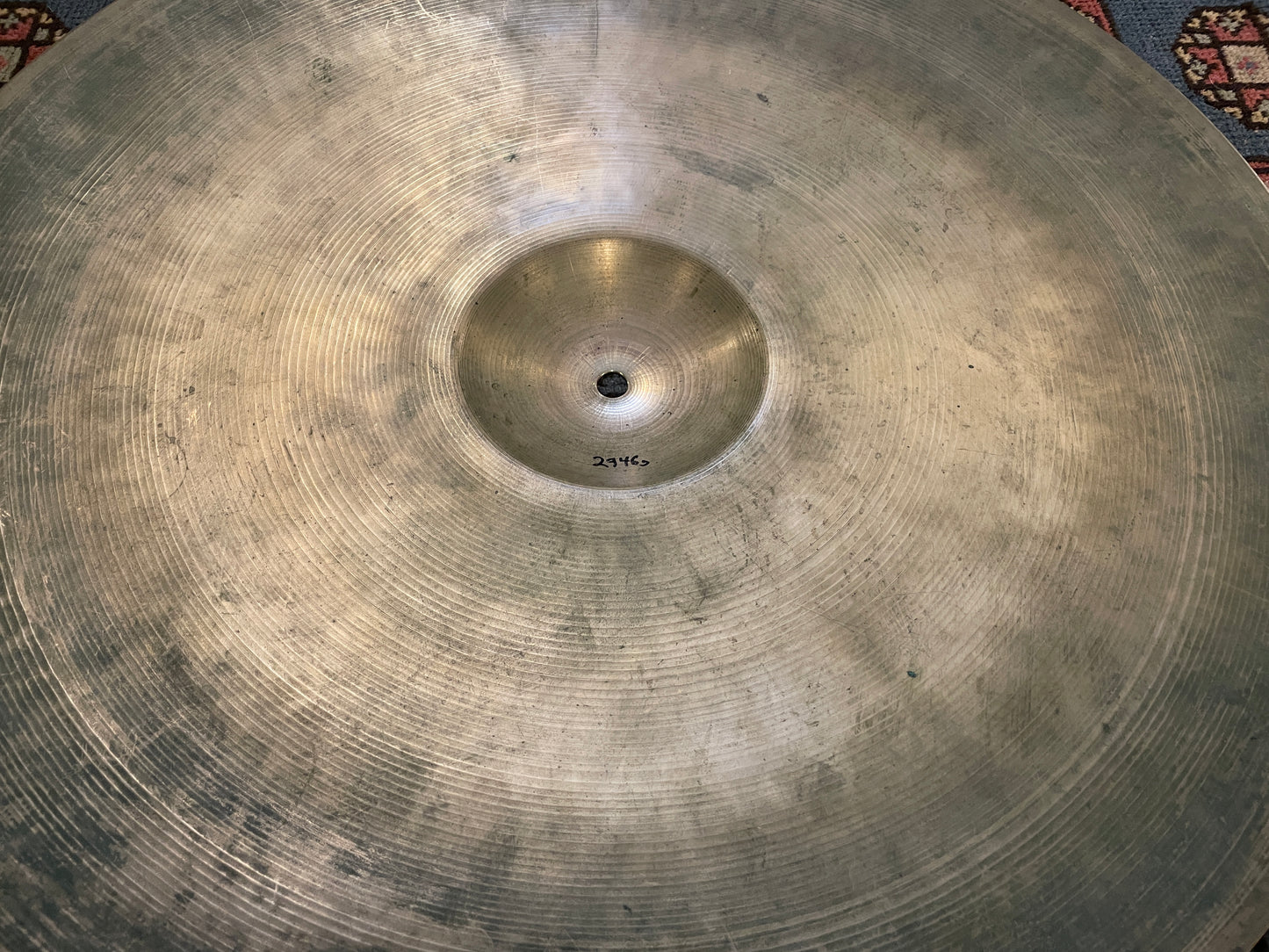 22" Vintage Kashian Ride Cymbal 2946g