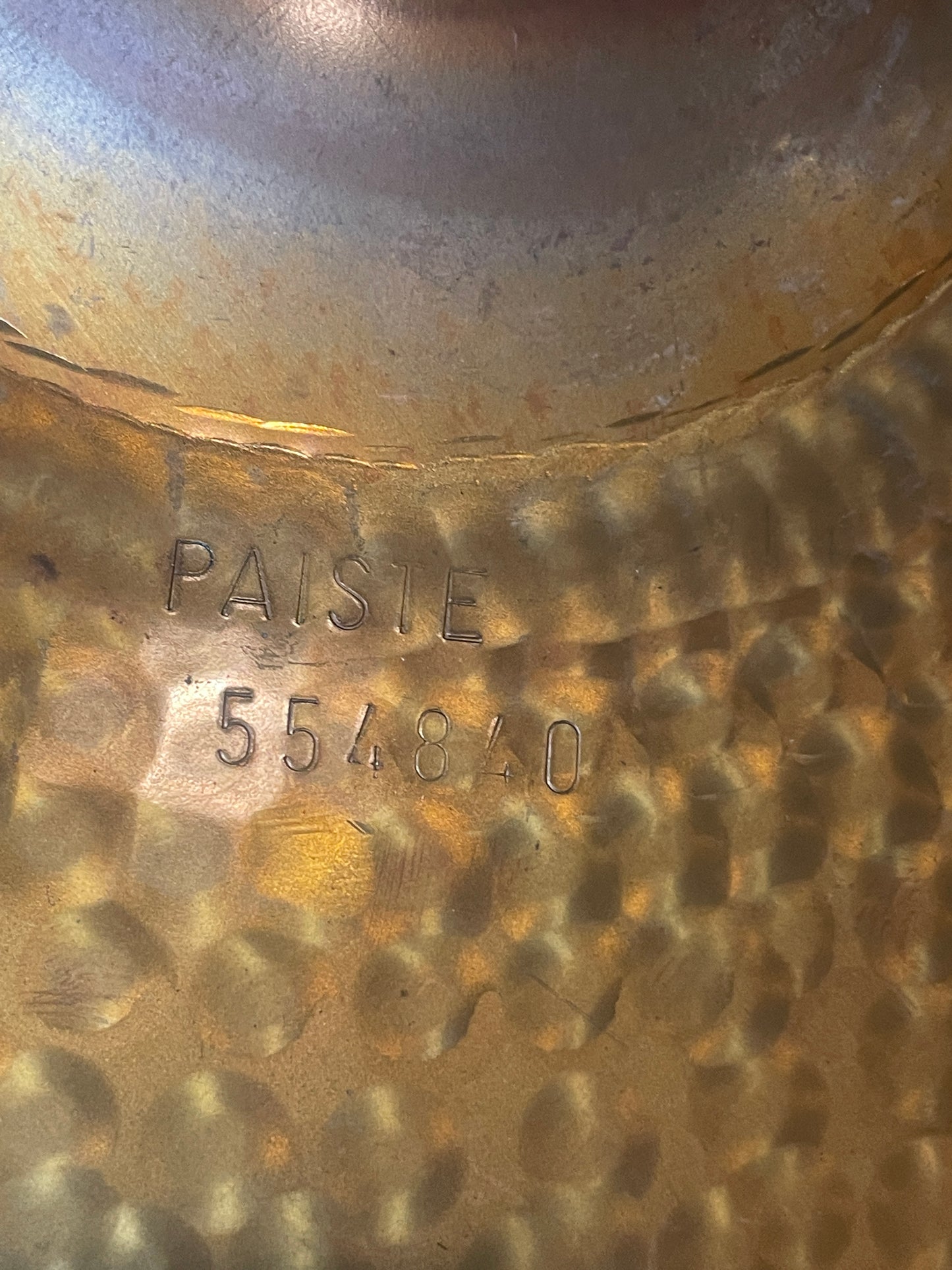 13" Paiste Rude Sound Edge Bottom Hi-Hat Cymbal 952g