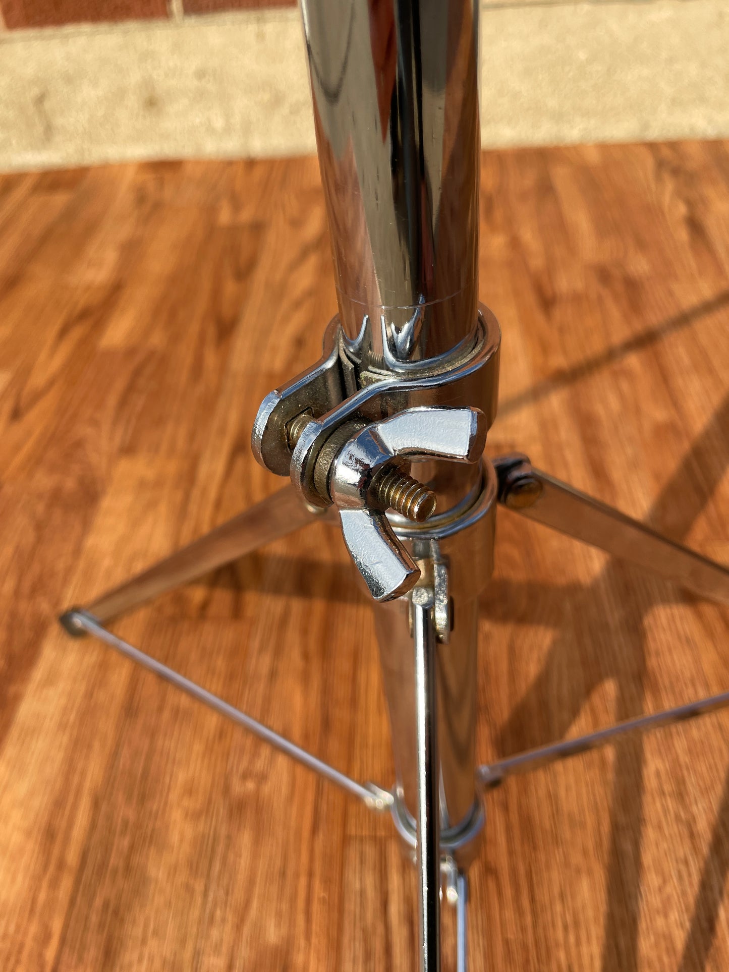 1960s Ludwig No. 1358C Buck Rogers Snare Stand Chrome Walberg & Auge