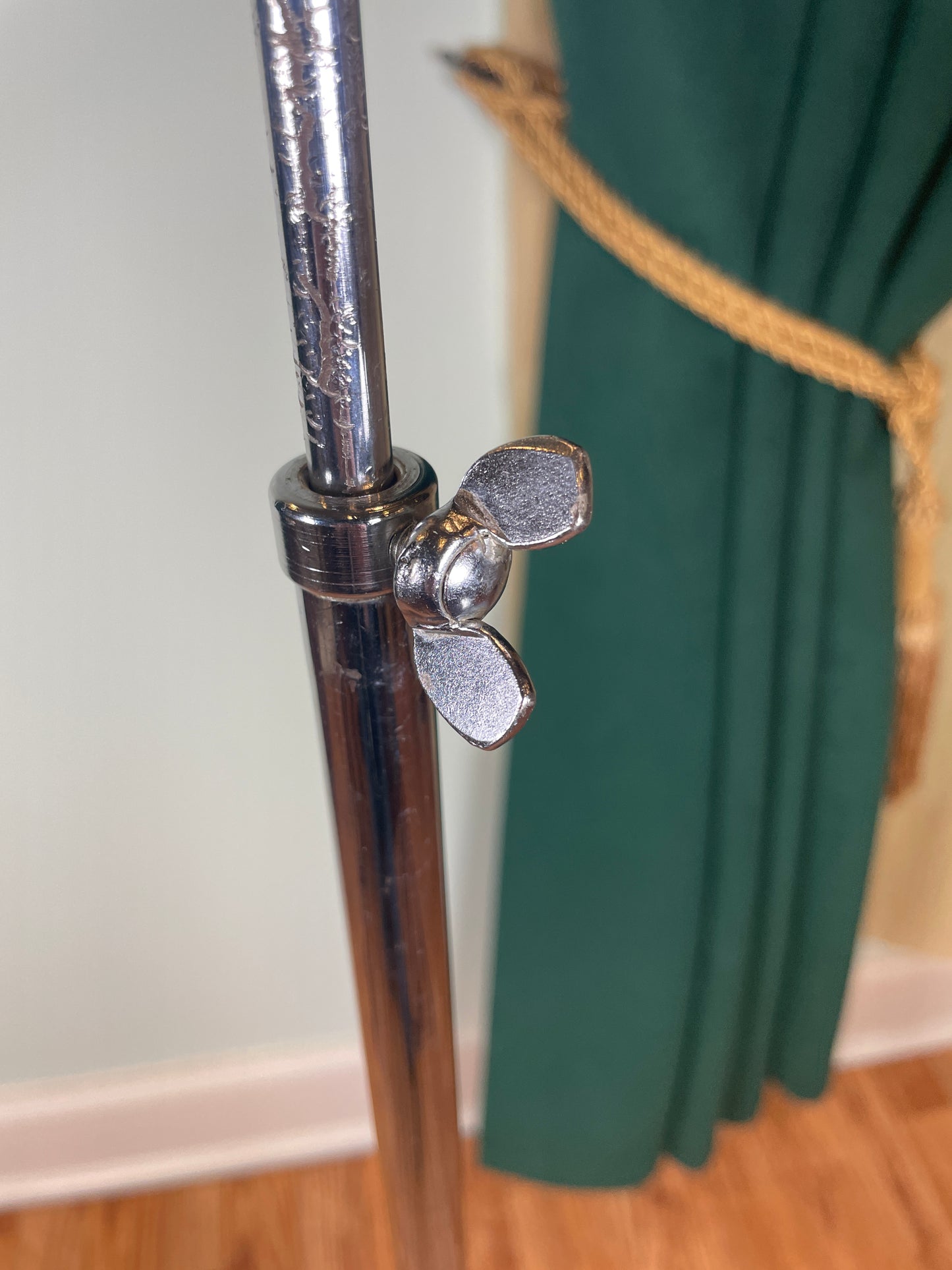 1960s Ludwig 1400 Flat Base Straight Cymbal Stand
