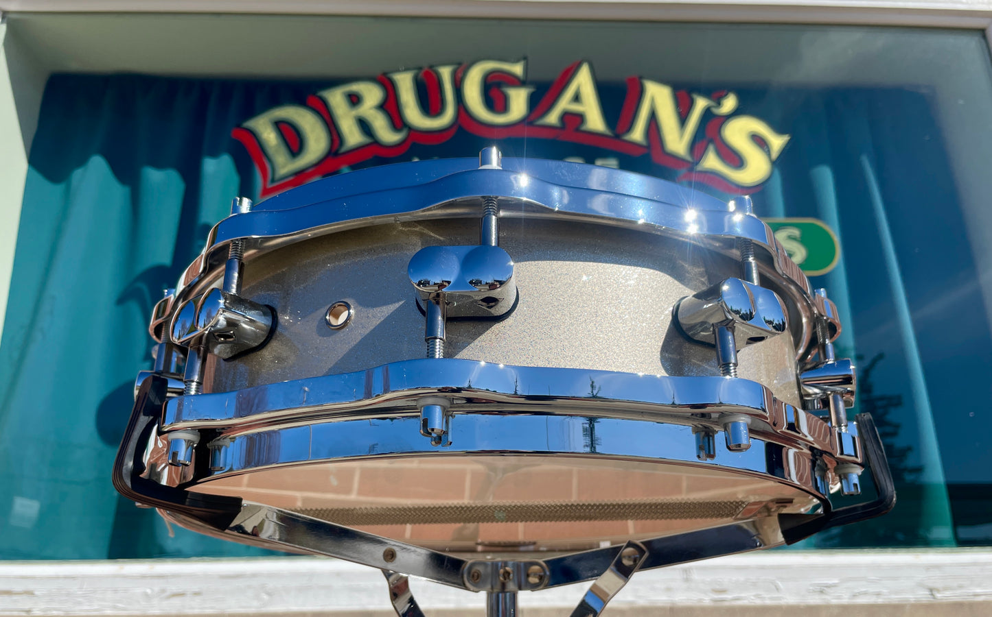 Sonor Delite Series 4x14 Snare Drum Silver Sparkle