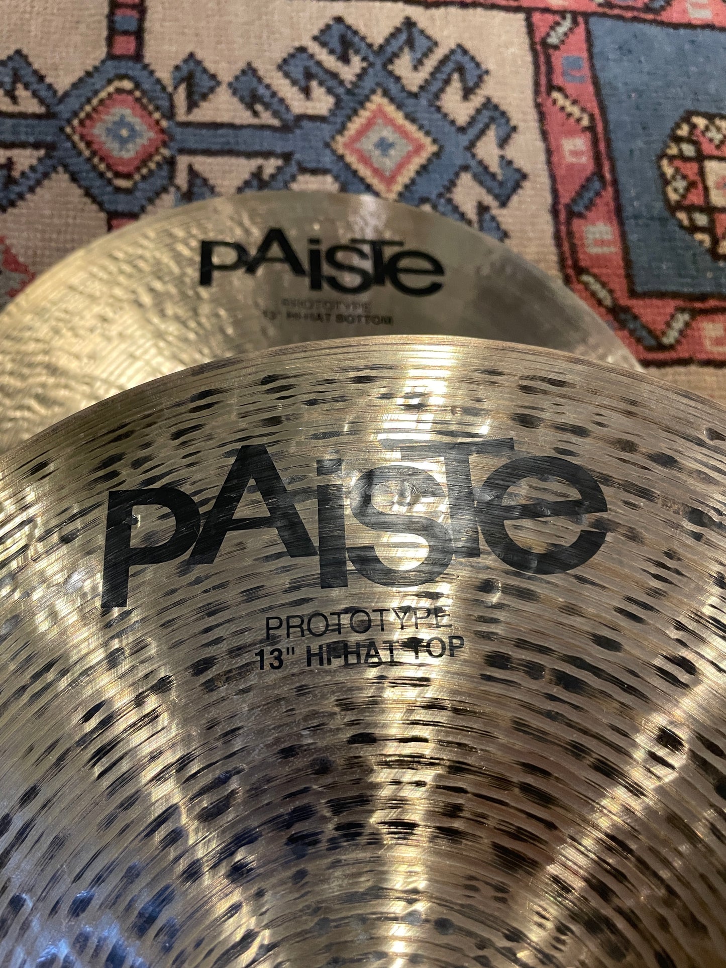 13" Paiste T20 Prototype Hi-Hat Cymbal Pair 938g/1098g