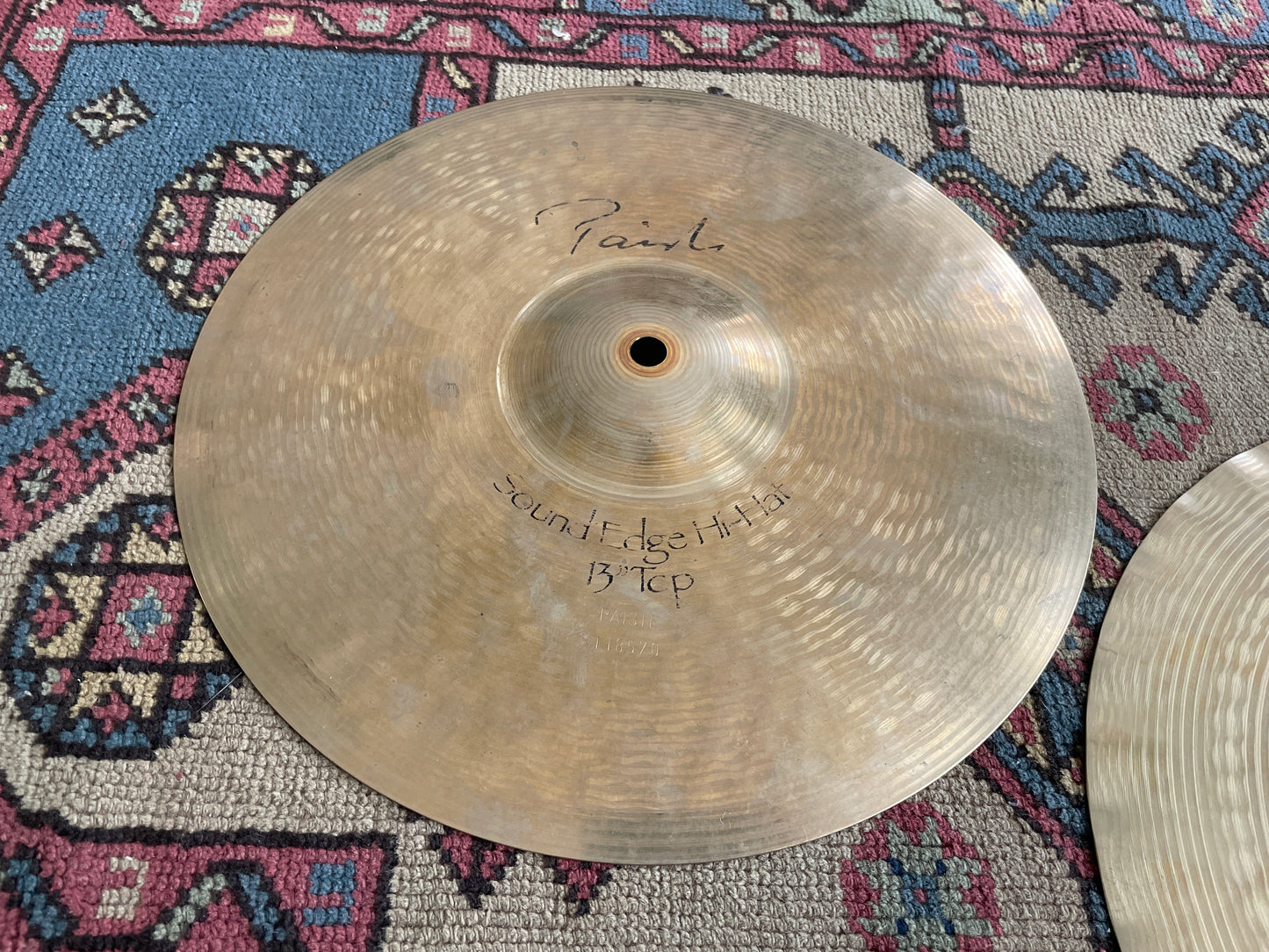 13" Paiste Sound Edge Hi-Hat Cymbal Pair 876g/928g