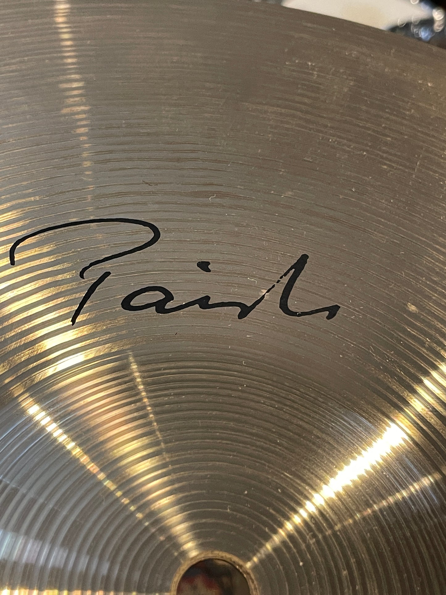 15" Paiste Signature Mellow Crash Cymbal 762g