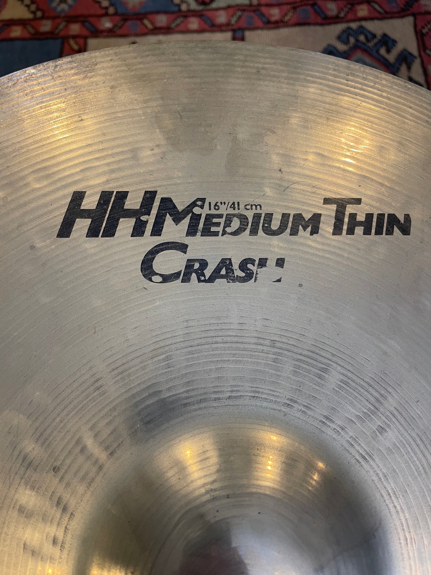 16" Sabian HH Medium Thin Crash Cymbal 1128g