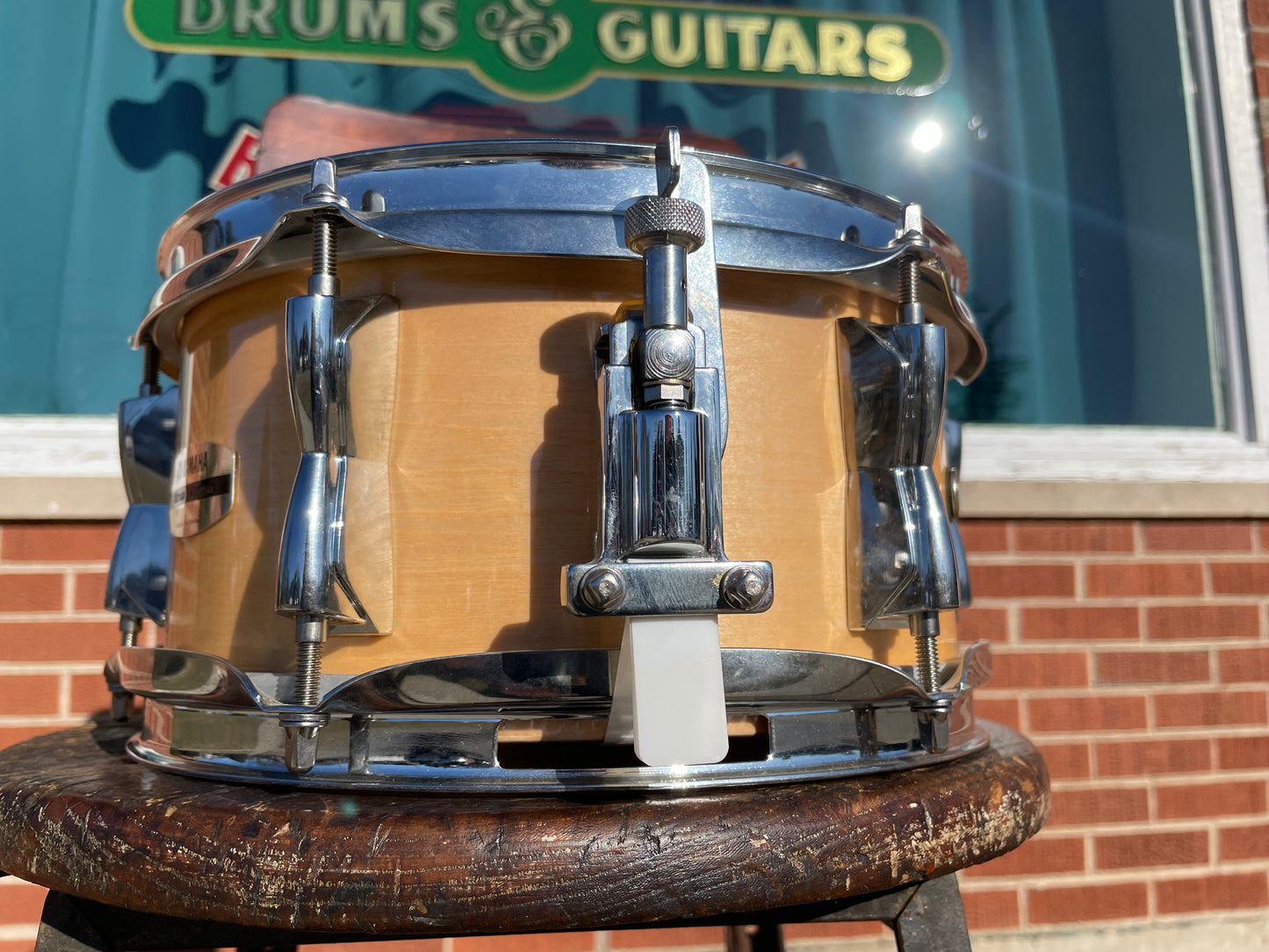 Yamaha Stage Custom 5x10 6-Ply Birch Snare Drum Natural BSD-1050