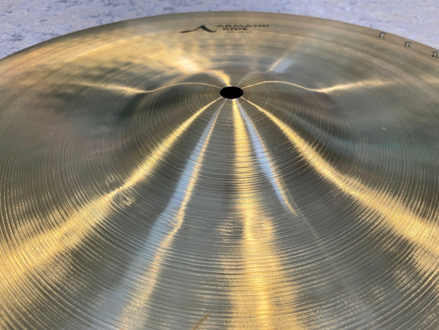 19" Zildjian A A0044 Armand "Beautiful Baby" Ride Cymbal w/ Rivets 1664g