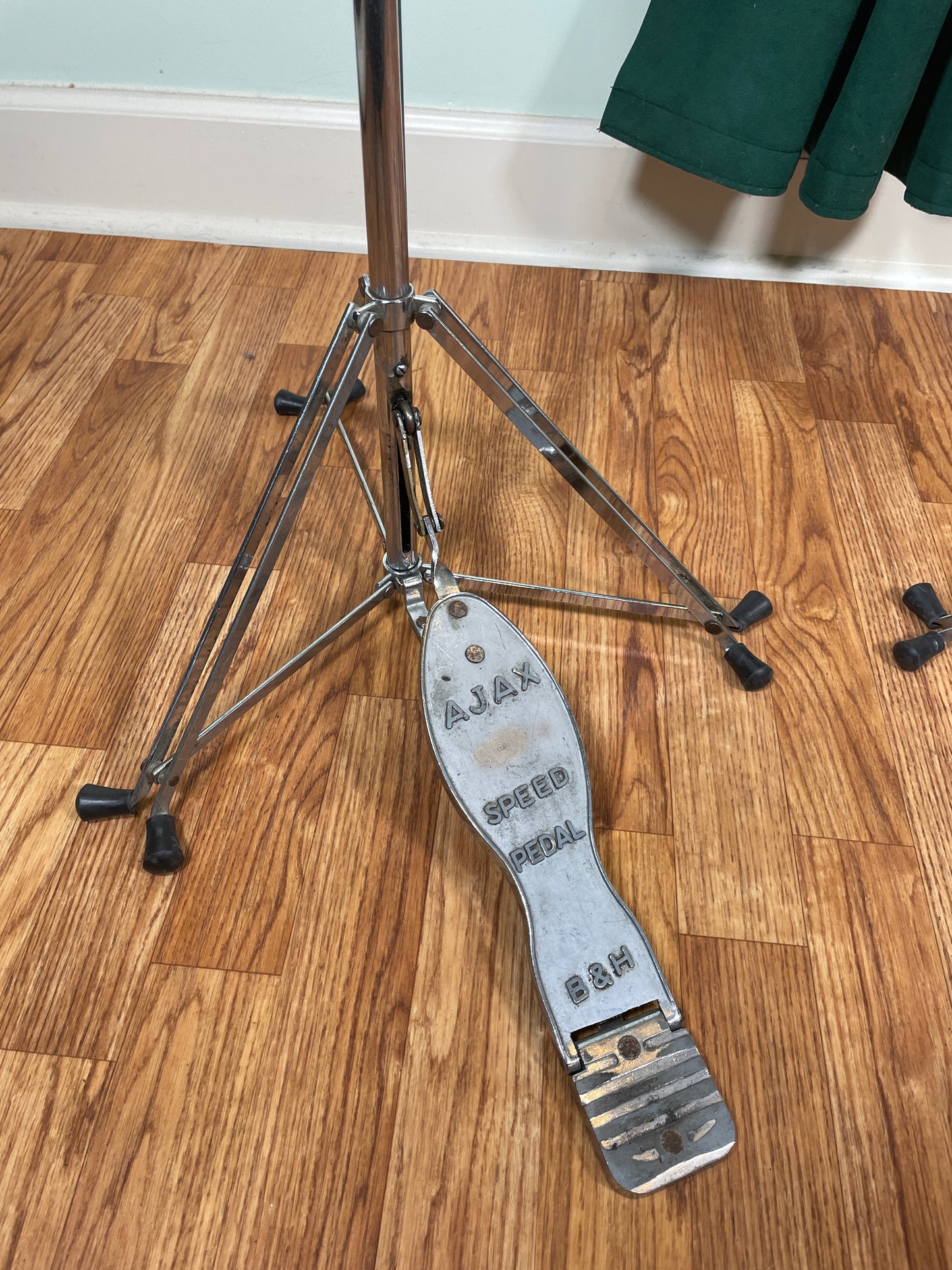 Rare 1950s Ajax Hi-Hat Stand & Snare Drum Stand
