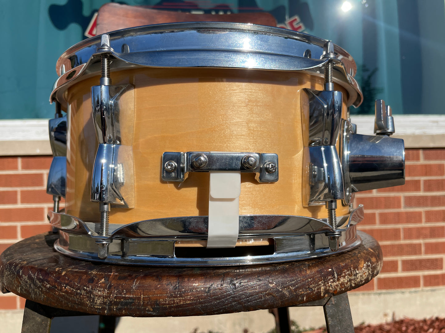 Yamaha Stage Custom 5x10 6-Ply Birch Snare Drum Natural BSD-1050