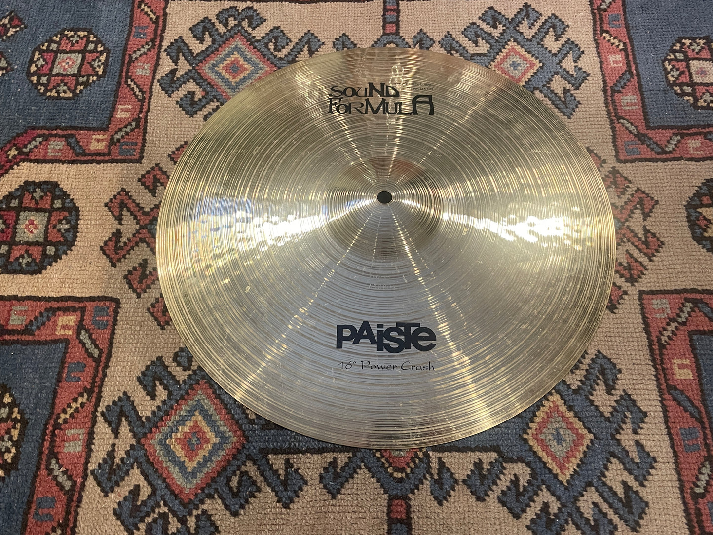 16" Paiste Sound Formula Power Crash Cymbal 1192g