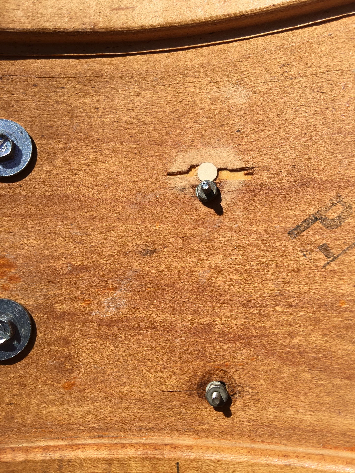 1965 Slingerland Holywood Ace Snare Drum 6.5X14 Blue Sparkle