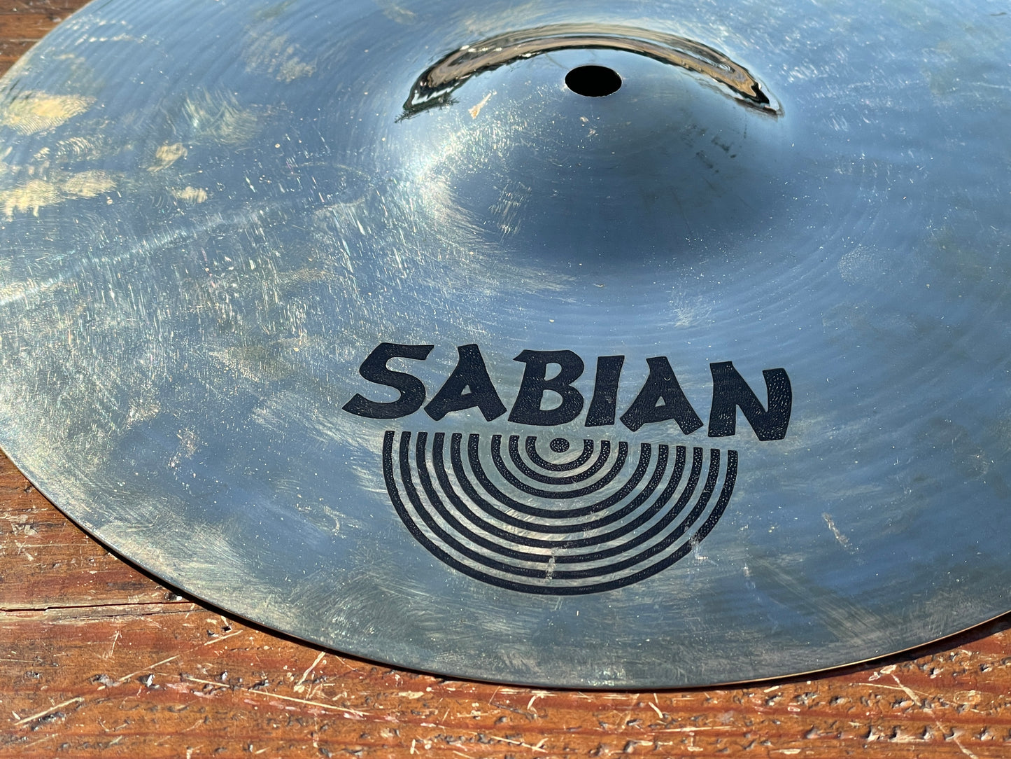 12" Sabian Hand Hammered HH Splash Cymbal Brilliant 392g