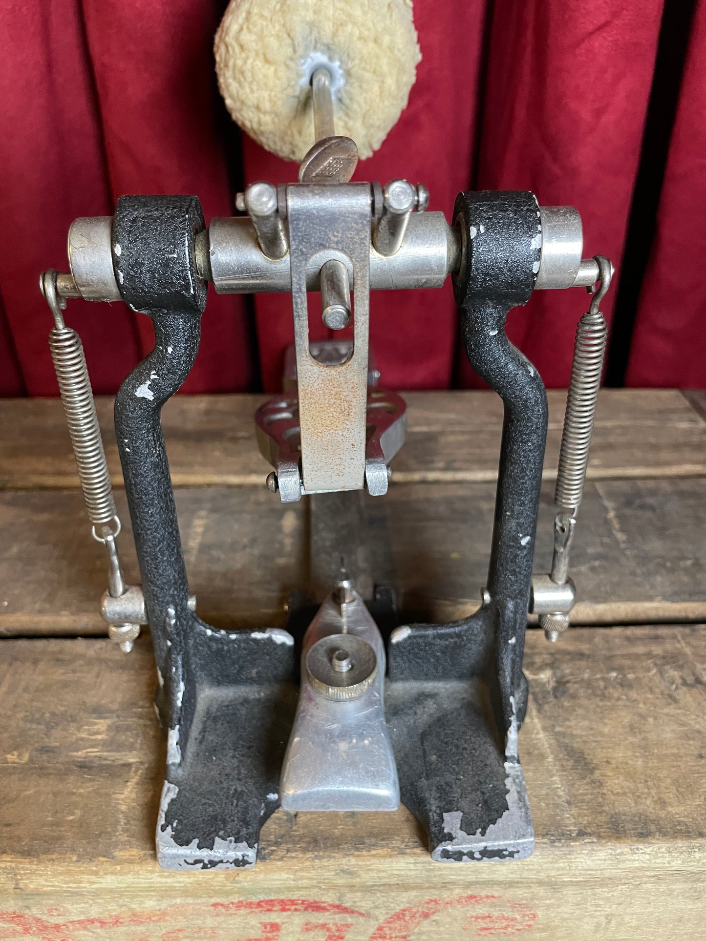 1950s Slingerland AA Bass Drum Pedal Black