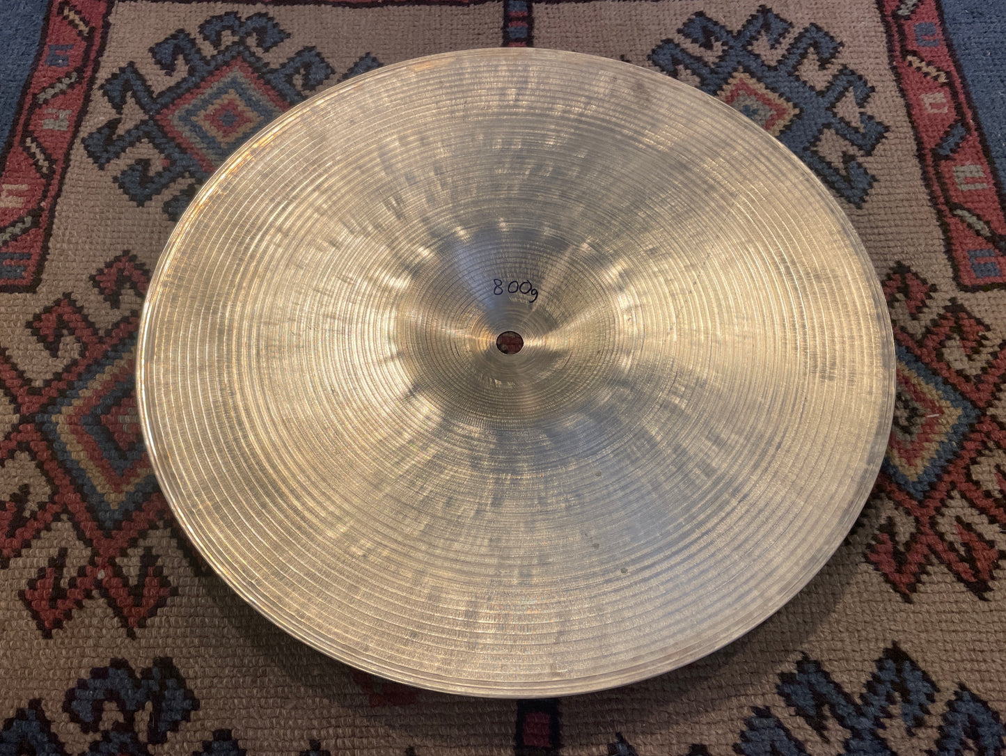 13" Zildjian K Hi-Hat Top Cymbal Single IAK 800g