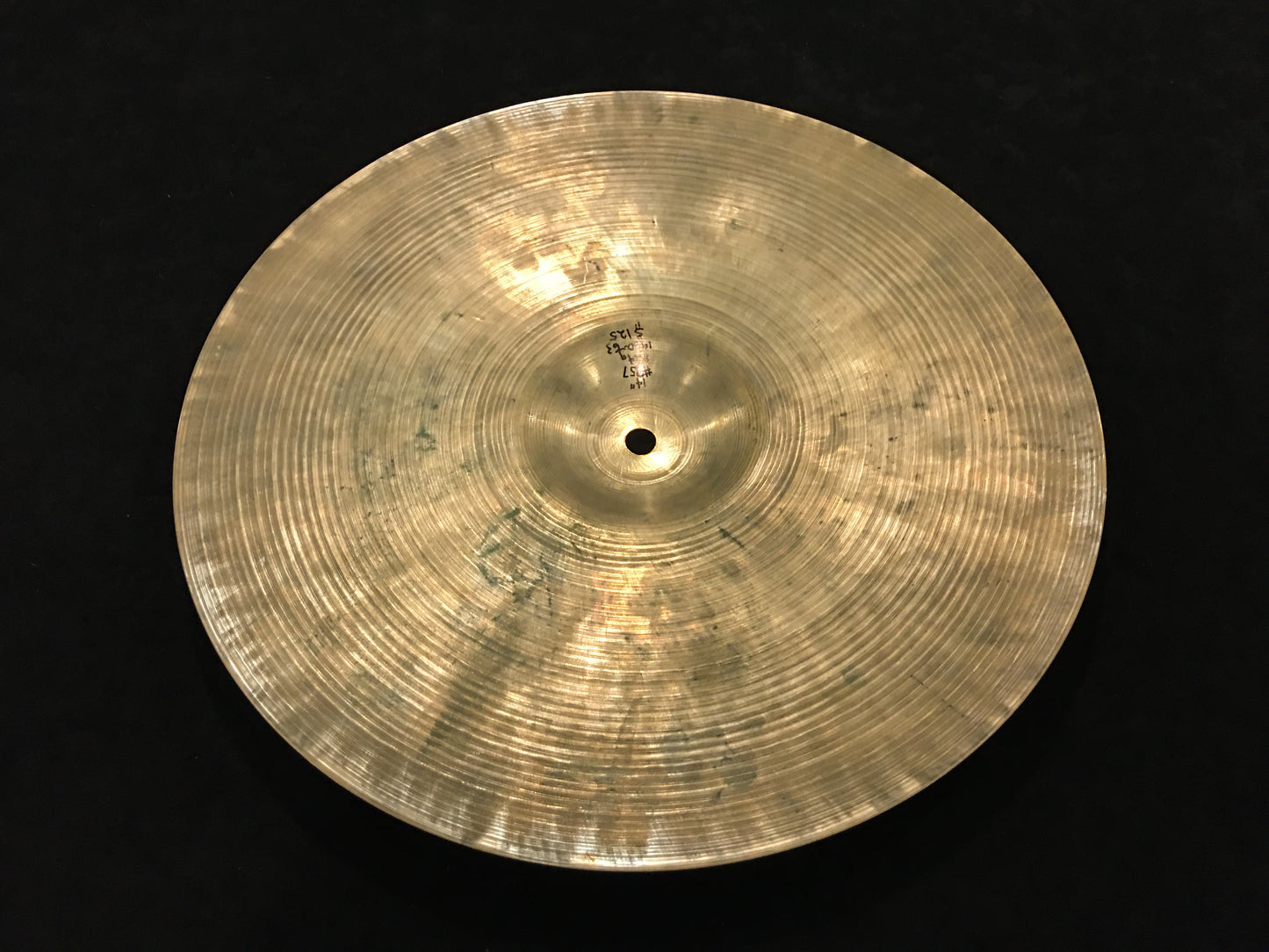 14" Zildjian A 1960-63 Hi-Hat Single / Splash Cymbal 824g #357