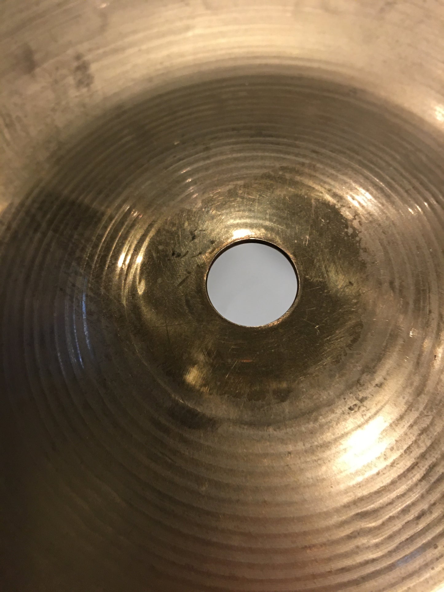 16" Sabian HH 1980s Sound Control Red Label Crash Cymbal 1022g *Sound File*