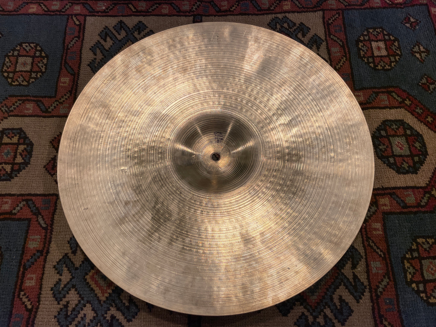 18" Zildjian A 1960s Medium Ride Crash Cymbal 1414g #624