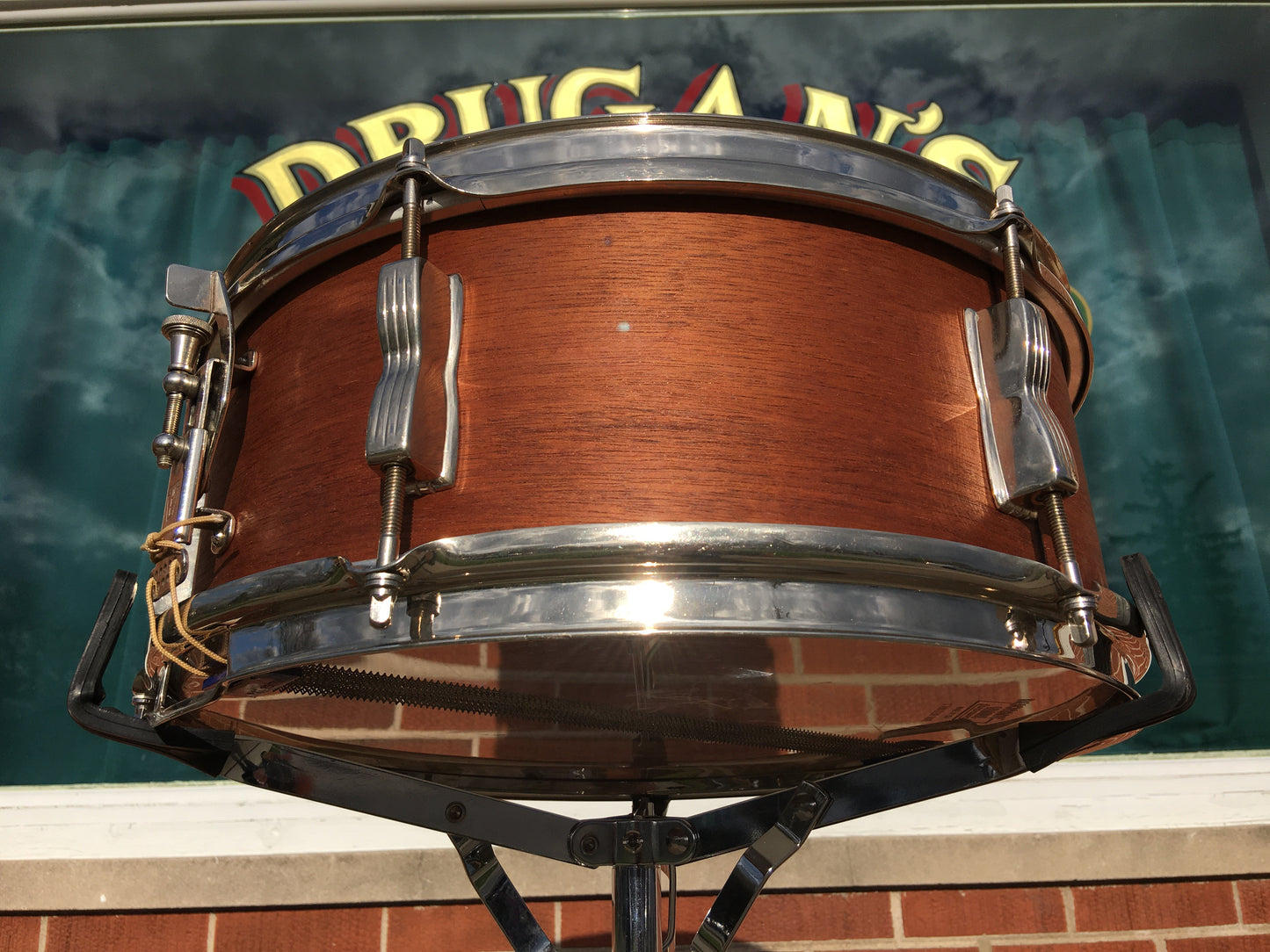 1950s WFL Ludwig 5.5x14 Model 491 Supreme Concert / Pioneer Snare Drum Refinished