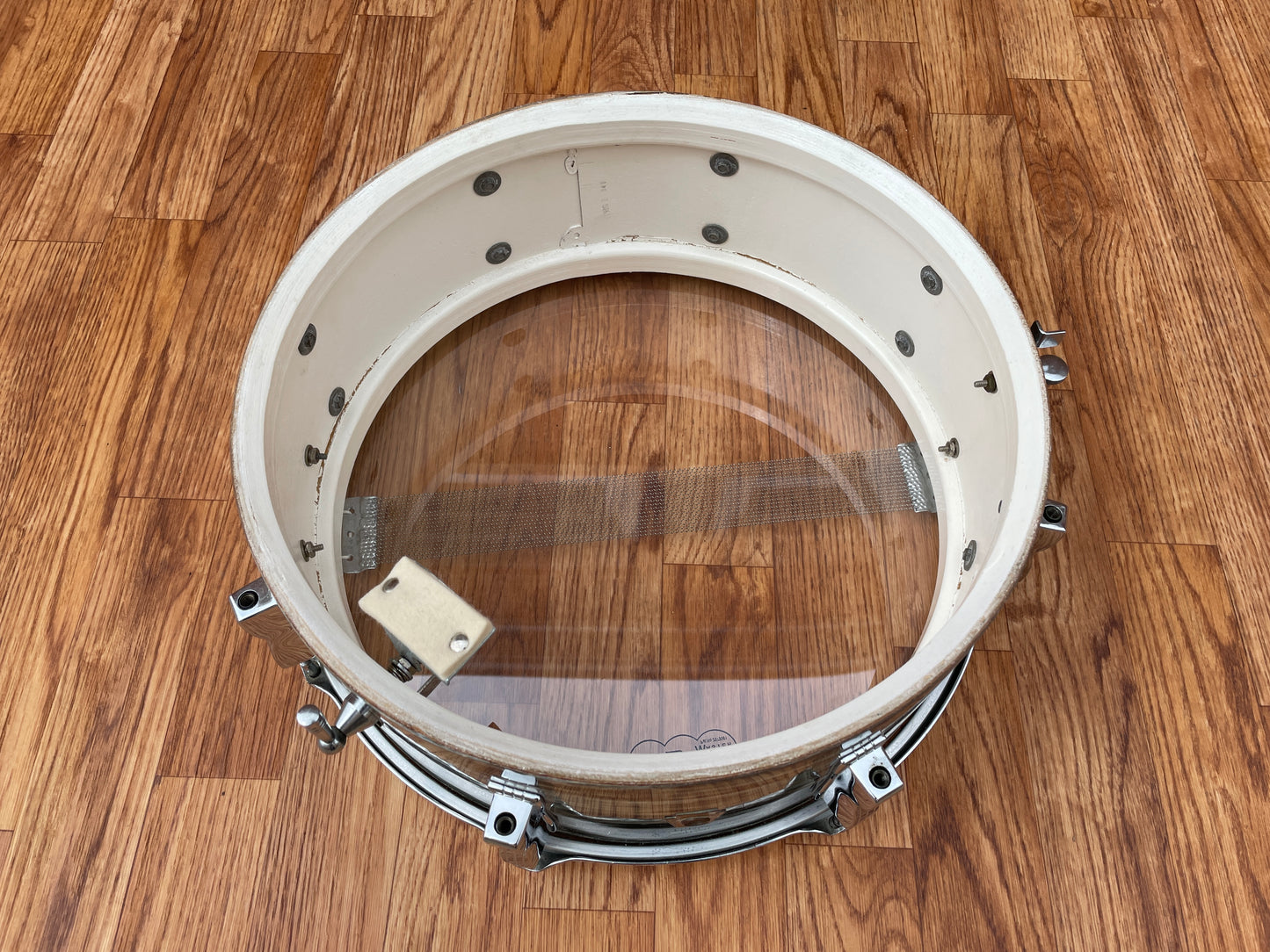 1965 Ludwig 5x14 Jazz Festival Snare Drum Oyster Blue Pearl COB