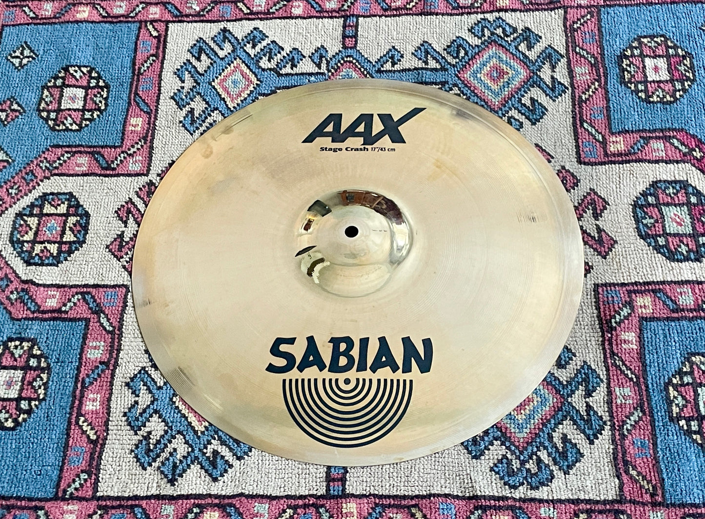 17" Sabian AAX Stage Crash Cymbal 1256g