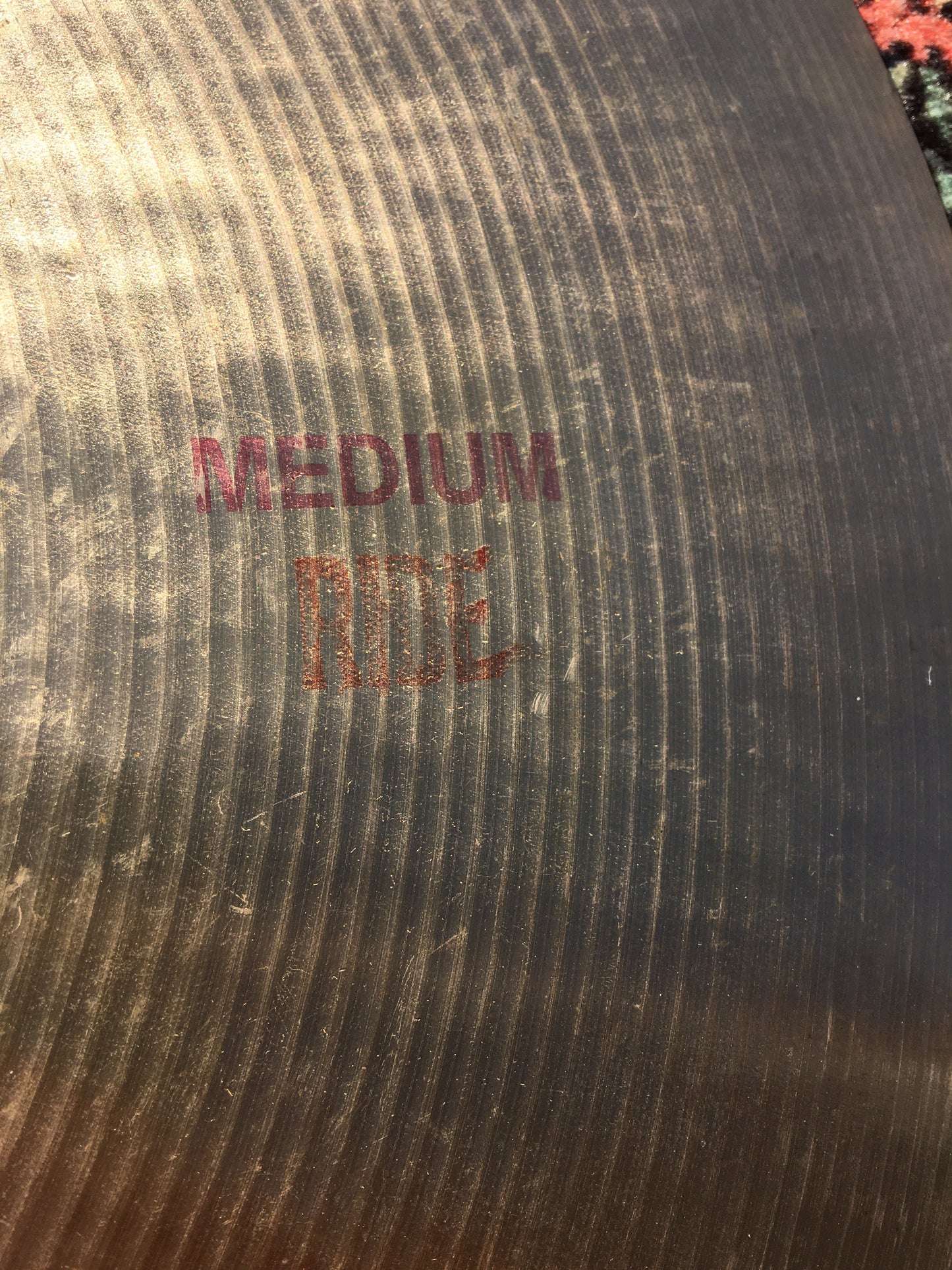 19" Paiste Pre Serial # Formula 602 Medium Ride Cymbal 1970g #589