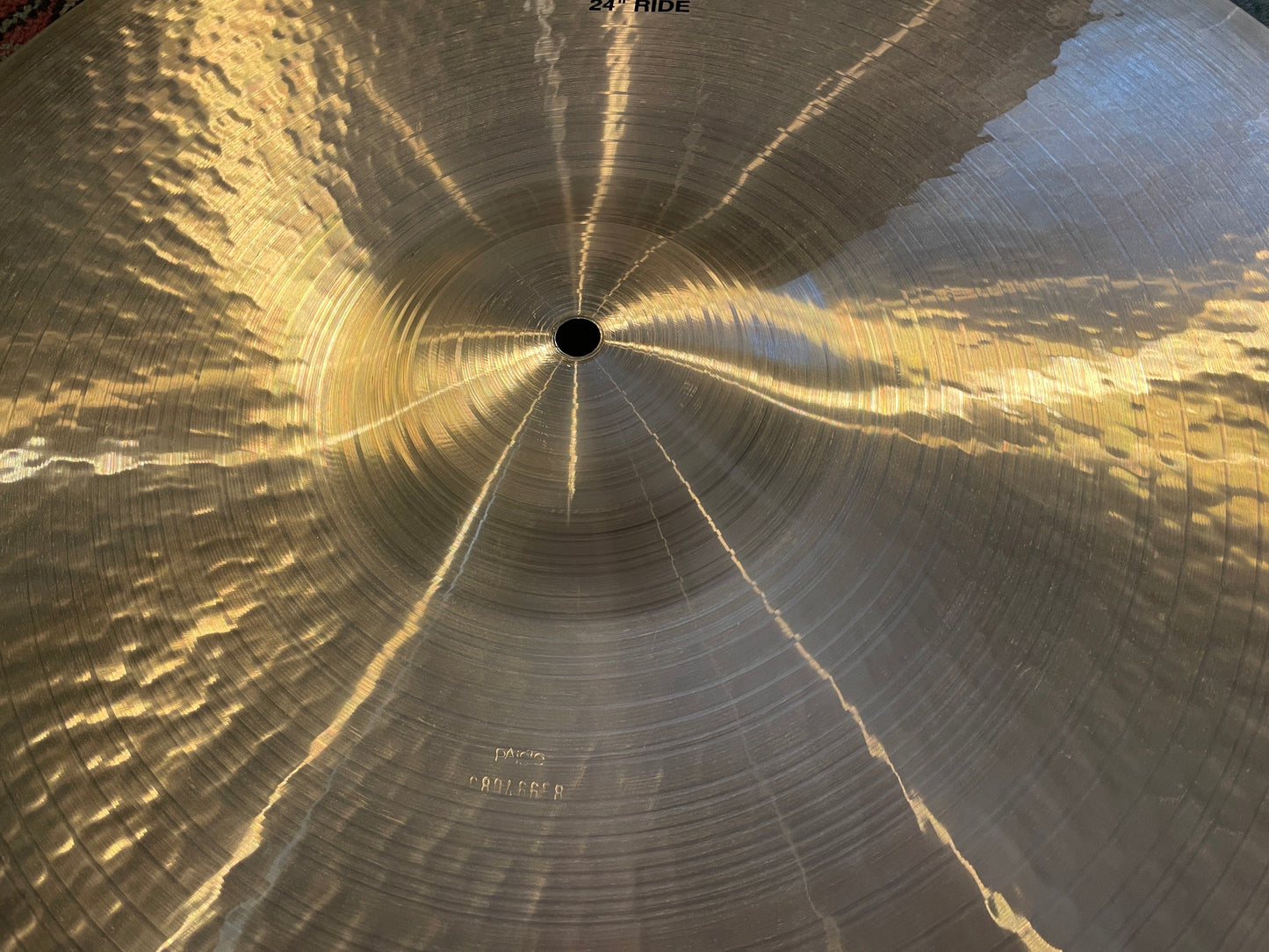 24" Paiste 2K2 Prototype Ride Cymbal 2002 3368g *Video Demo*