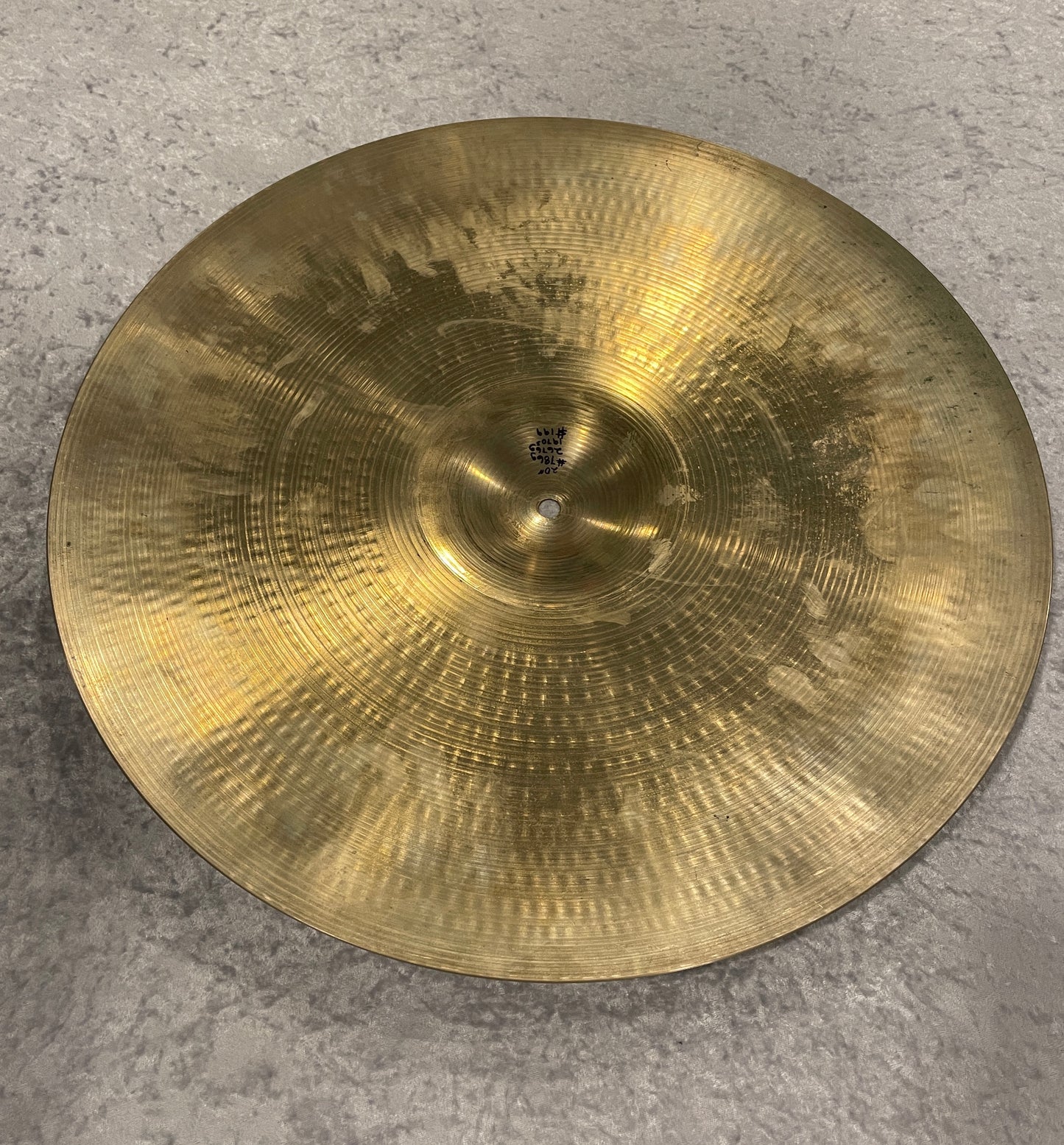 20" Zildjian A 1970s Ride Cymbal 2676g #786