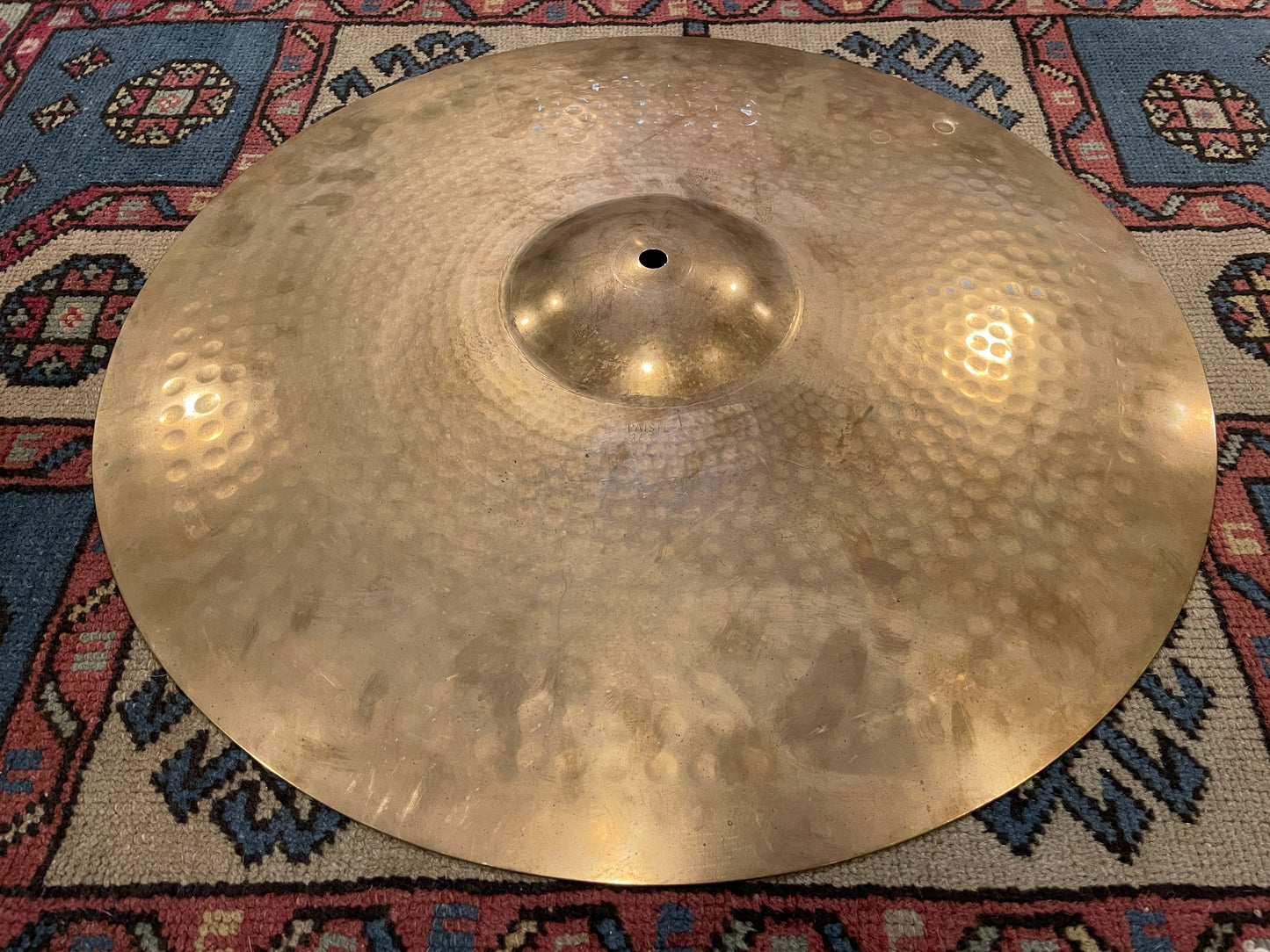 Vintage 21" Paiste 1983 Rude Ride / Crash Cymbal 2854g *Video Demo*