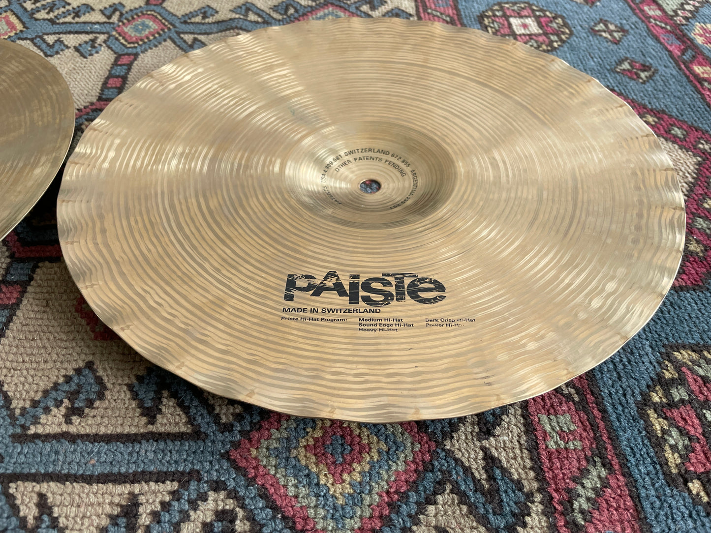 13" Paiste Sound Edge Hi-Hat Cymbal Pair 876g/928g
