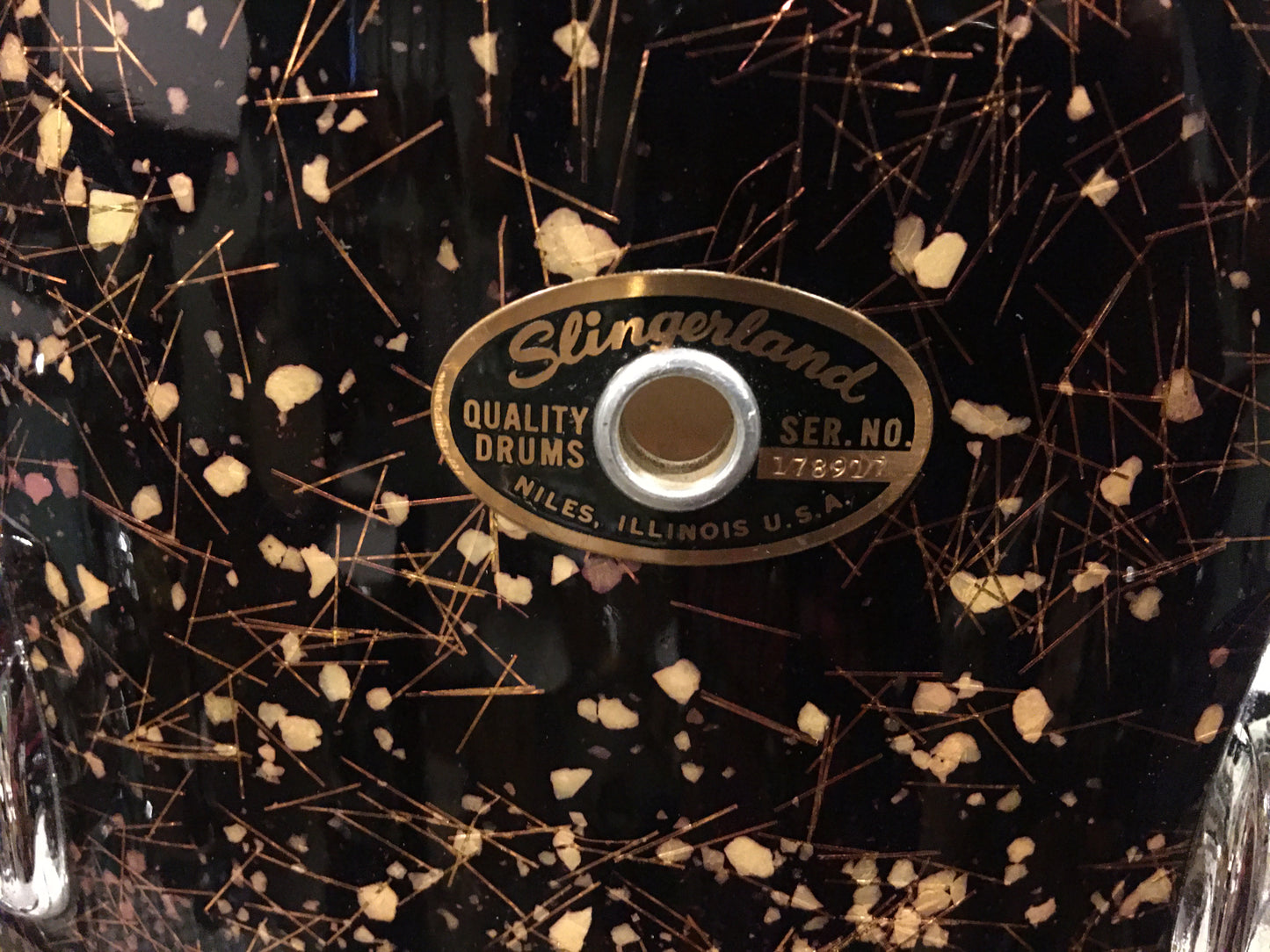 1960s Slingerland 8x12 Capri Pearl Tom Drum #2