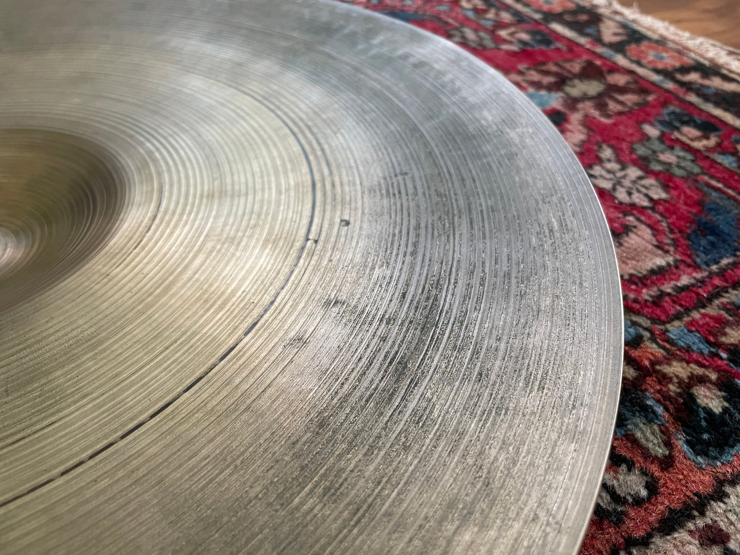 18" Zildjian A 1954-56 Large Block Stamp Crash Cymbal 1513g #796