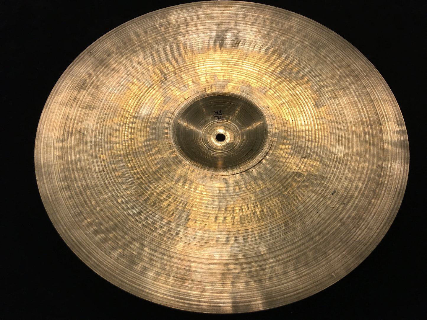 18" Zildjian A 1950s Small Stamp Crash / Ride Cymbal 1606g #680 *Sound File*