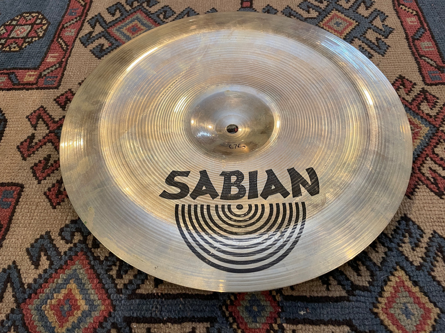 14" Sabian AA Mini Chinese Cymbal 676g